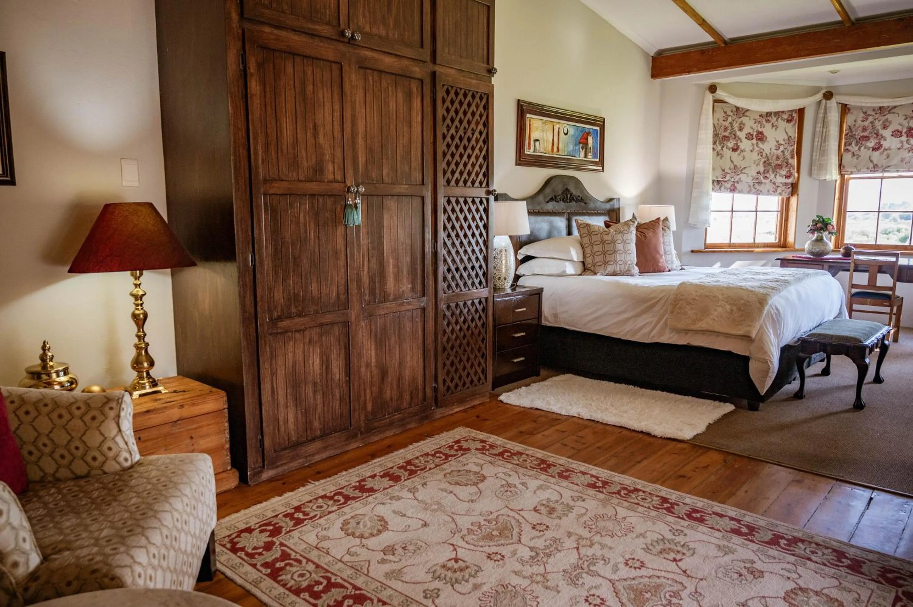 Bed in De Denne Country Guest House