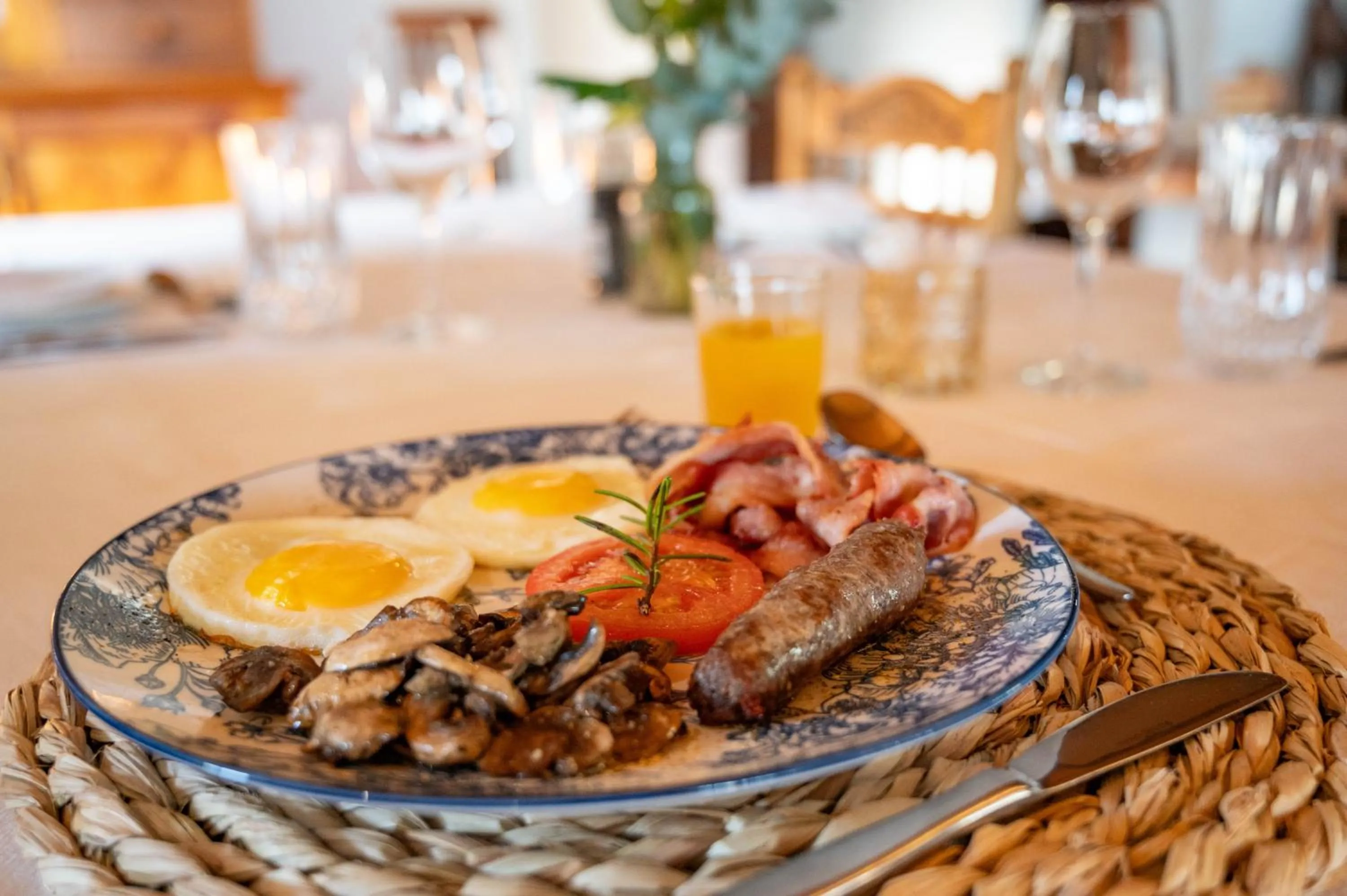 Food in De Denne Country Guest House