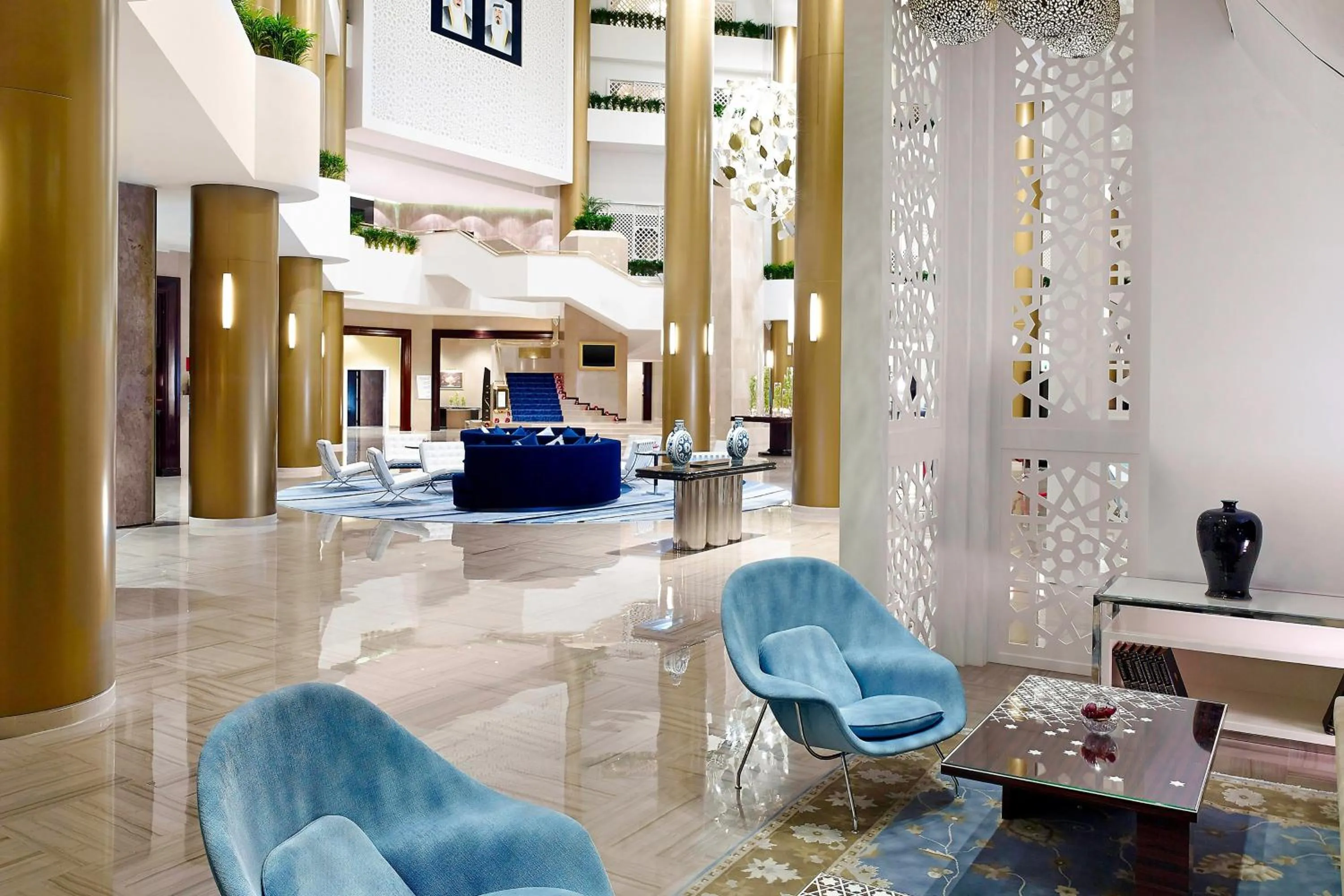 Lobby or reception in Le Meridien Al Khobar