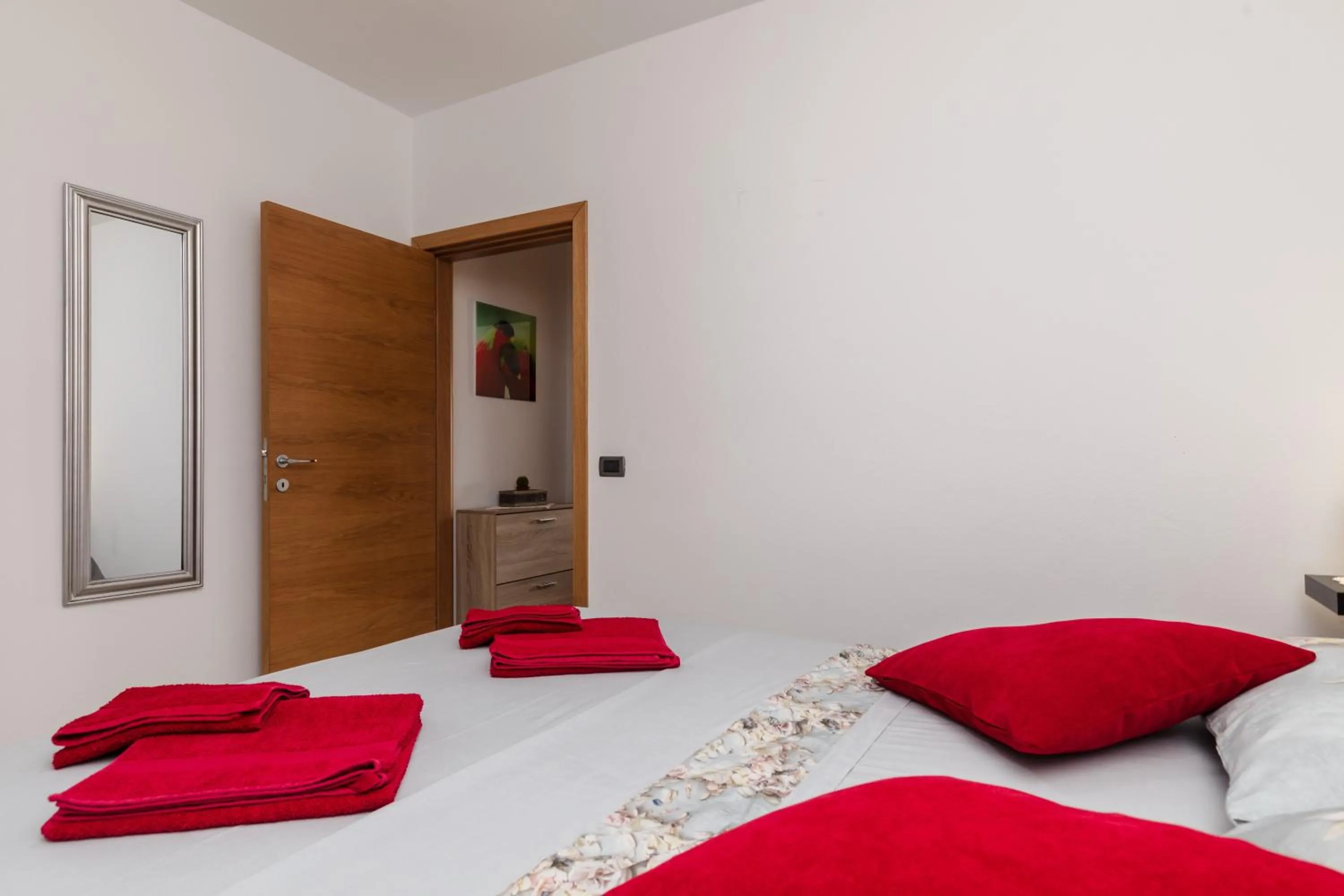 Bedroom, Bed in Stuck in the Moment Apartment