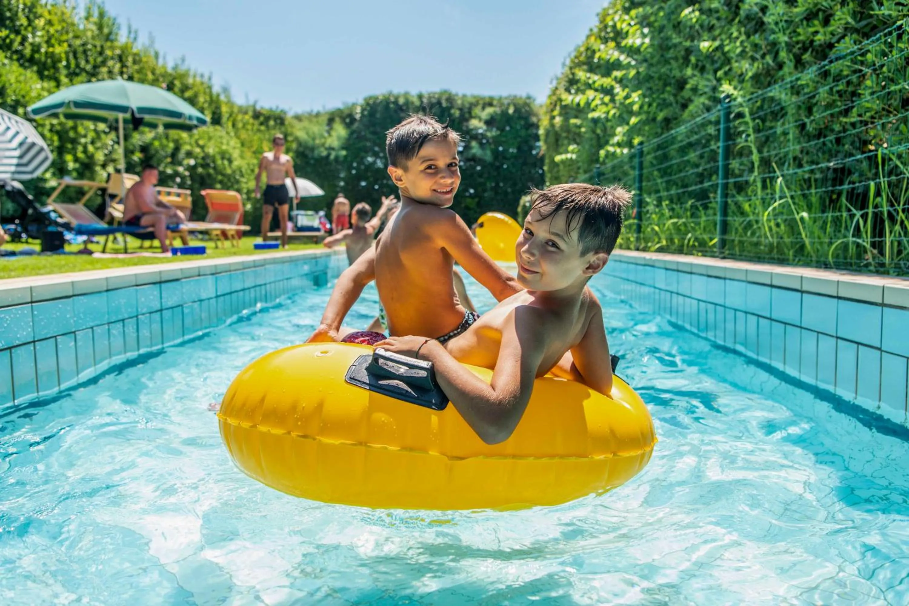 Aqua park in Luxury Camp at Union Lido