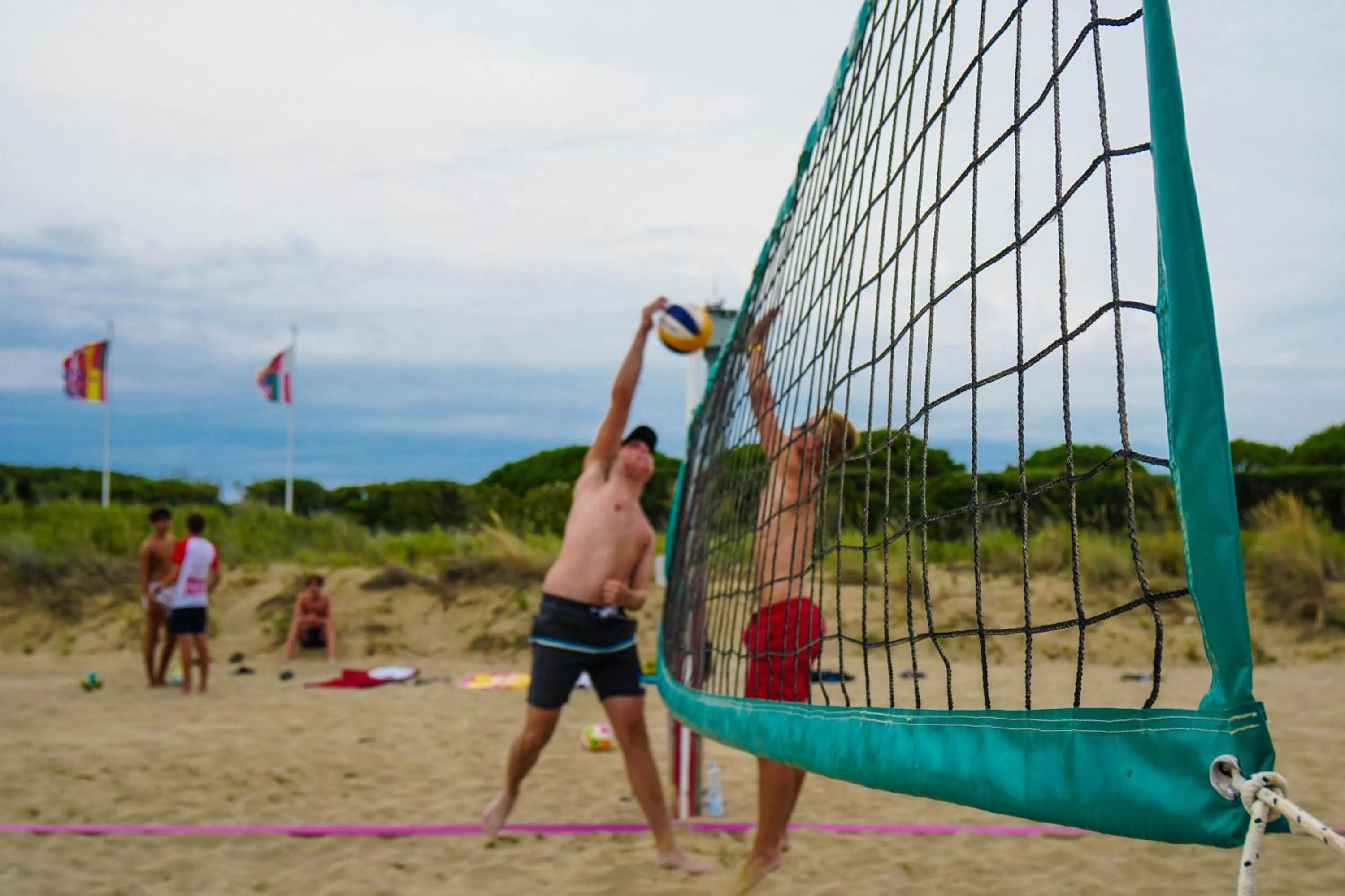 People in Luxury Camp at Union Lido