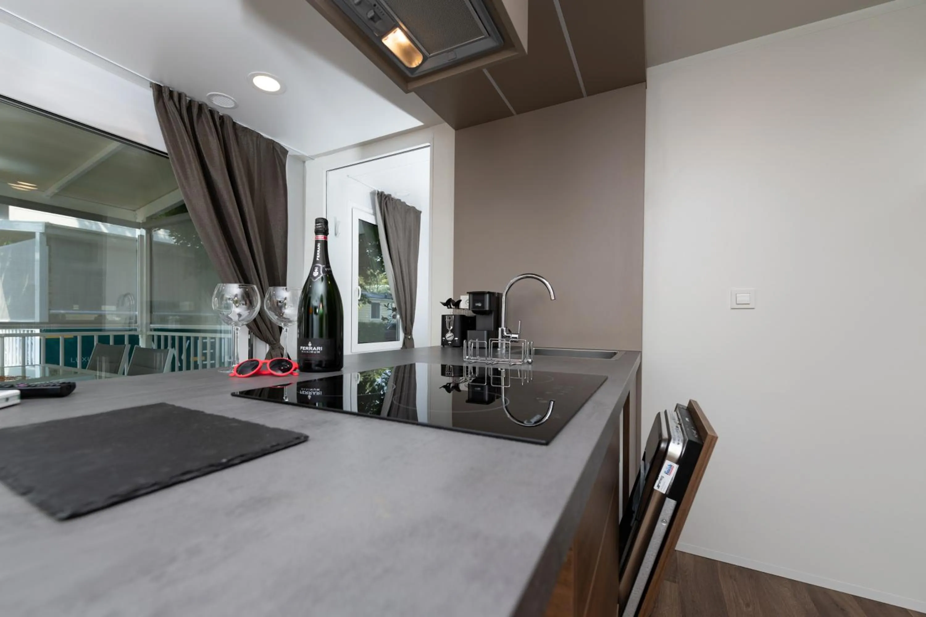 Coffee/tea facilities in Luxury Camp at Union Lido