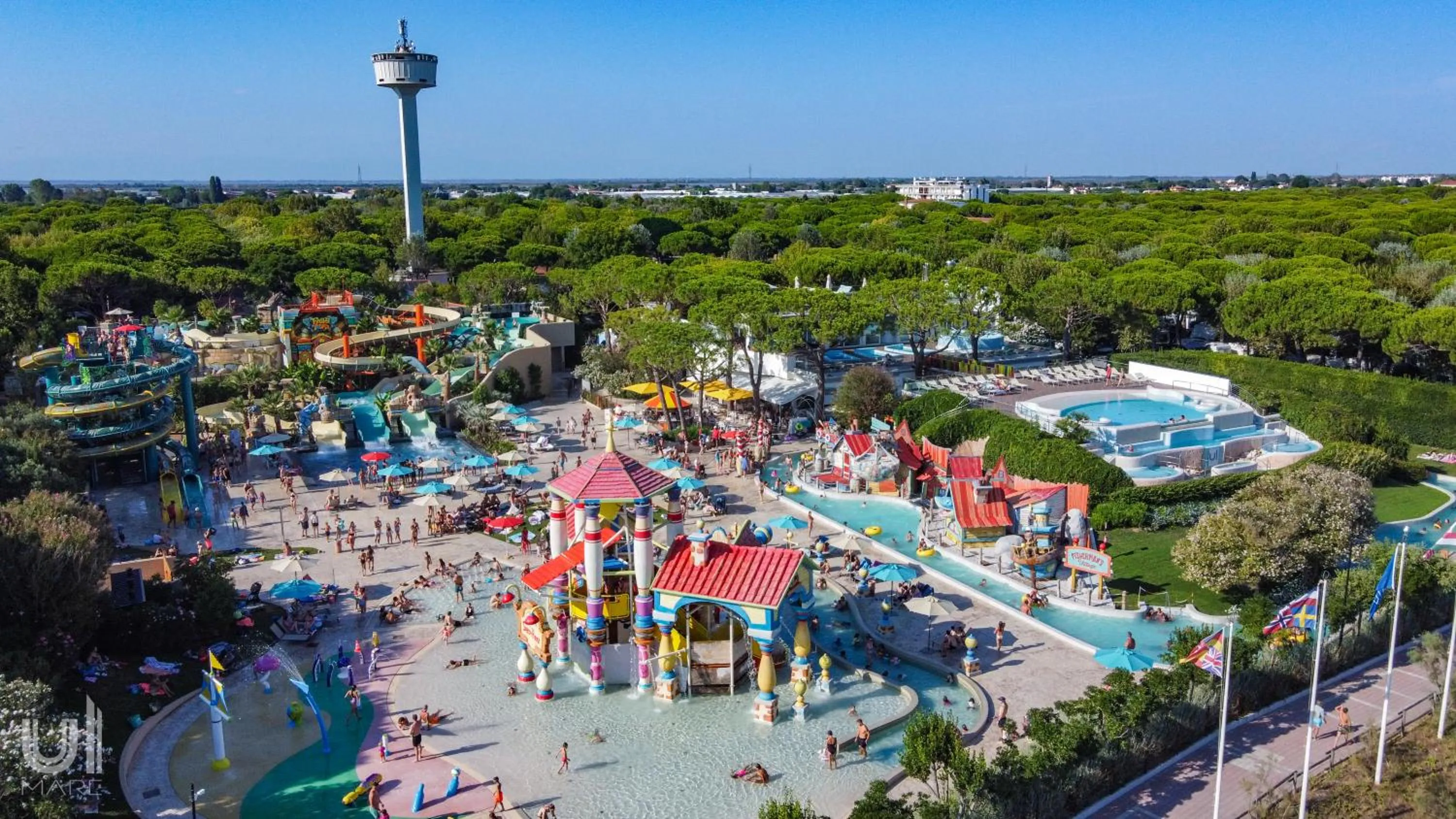 Aqua park in Luxury Camp at Union Lido