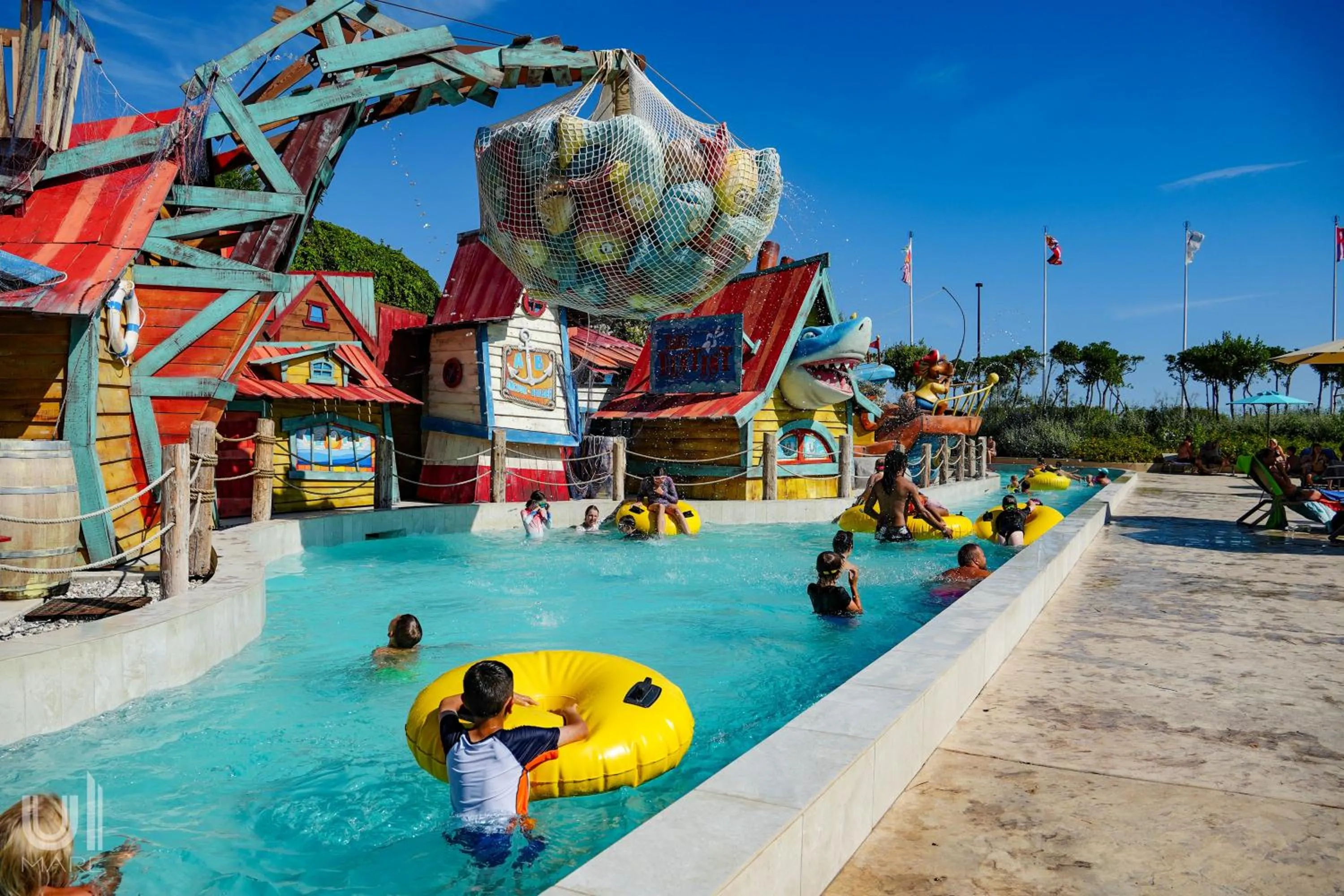 Aqua park in Luxury Camp at Union Lido