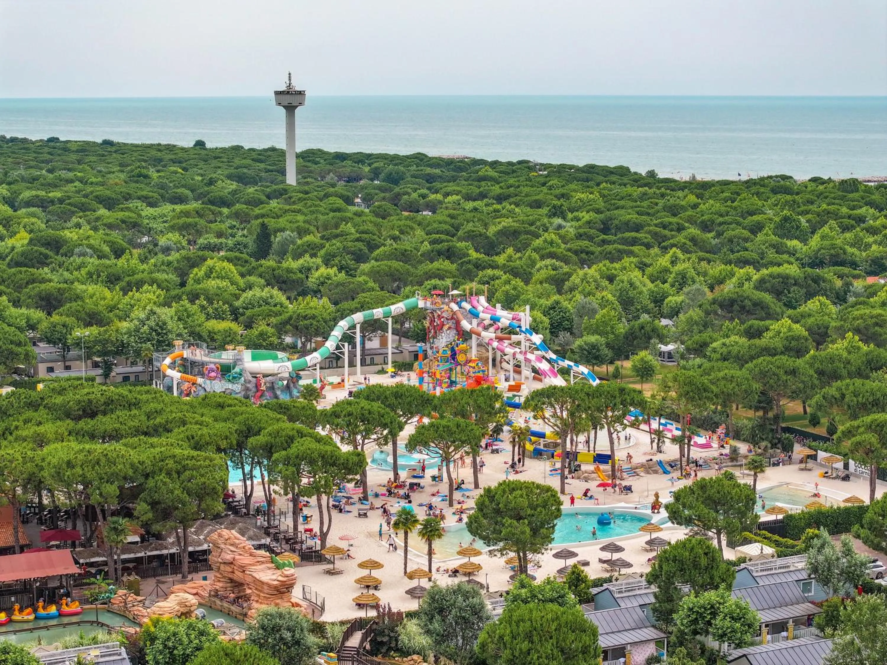 Aqua park in Luxury Camp at Union Lido