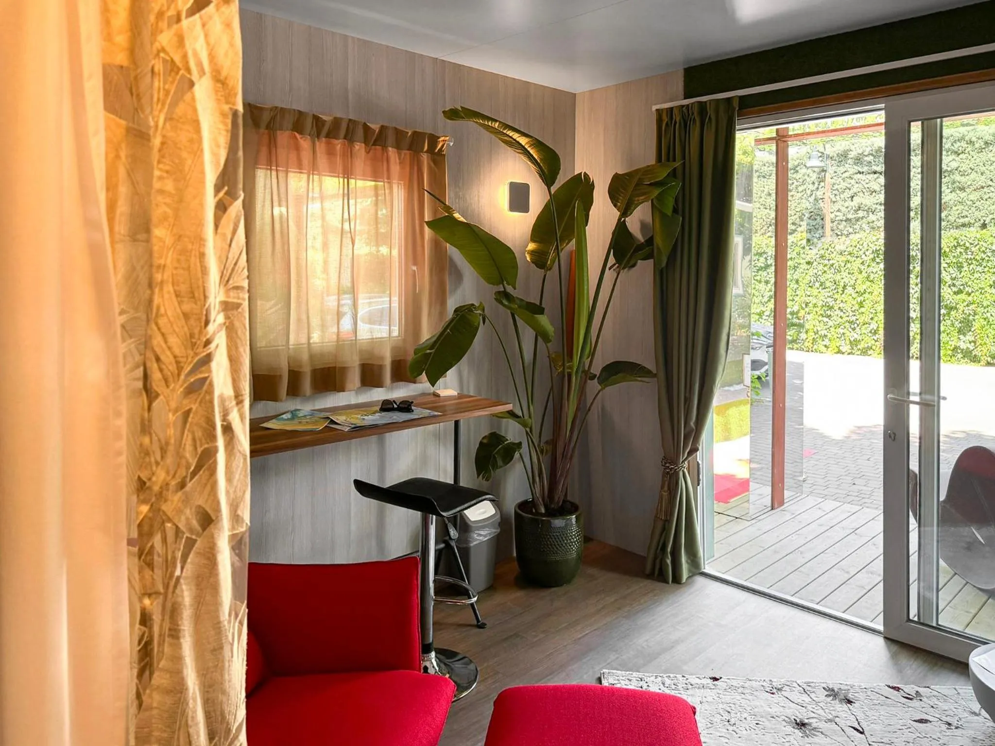 Living room in Luxury Camp at Union Lido