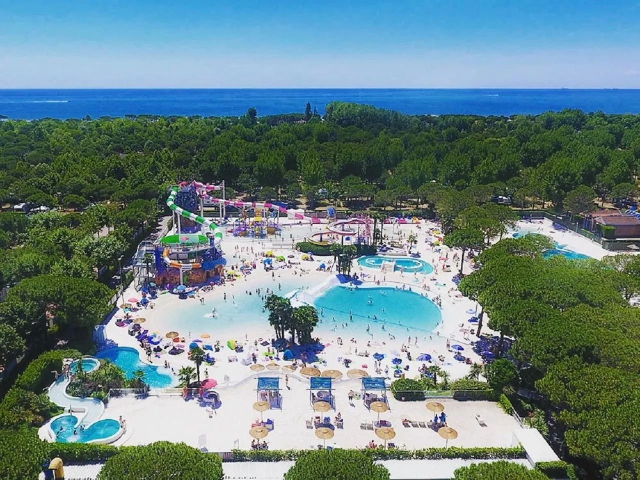 Aqua park in Luxury Camp at Union Lido