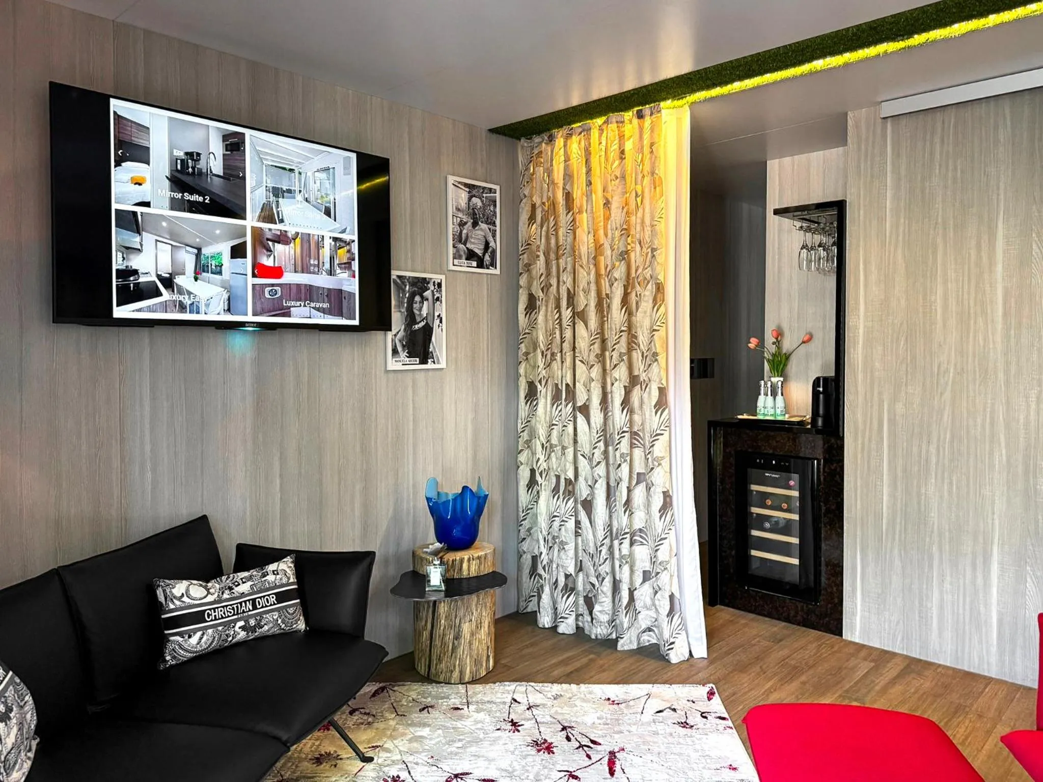 TV and multimedia in Luxury Camp at Union Lido