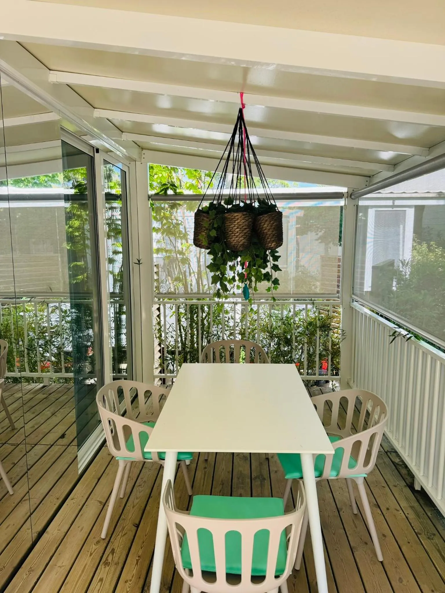 Patio in Luxury Camp at Union Lido