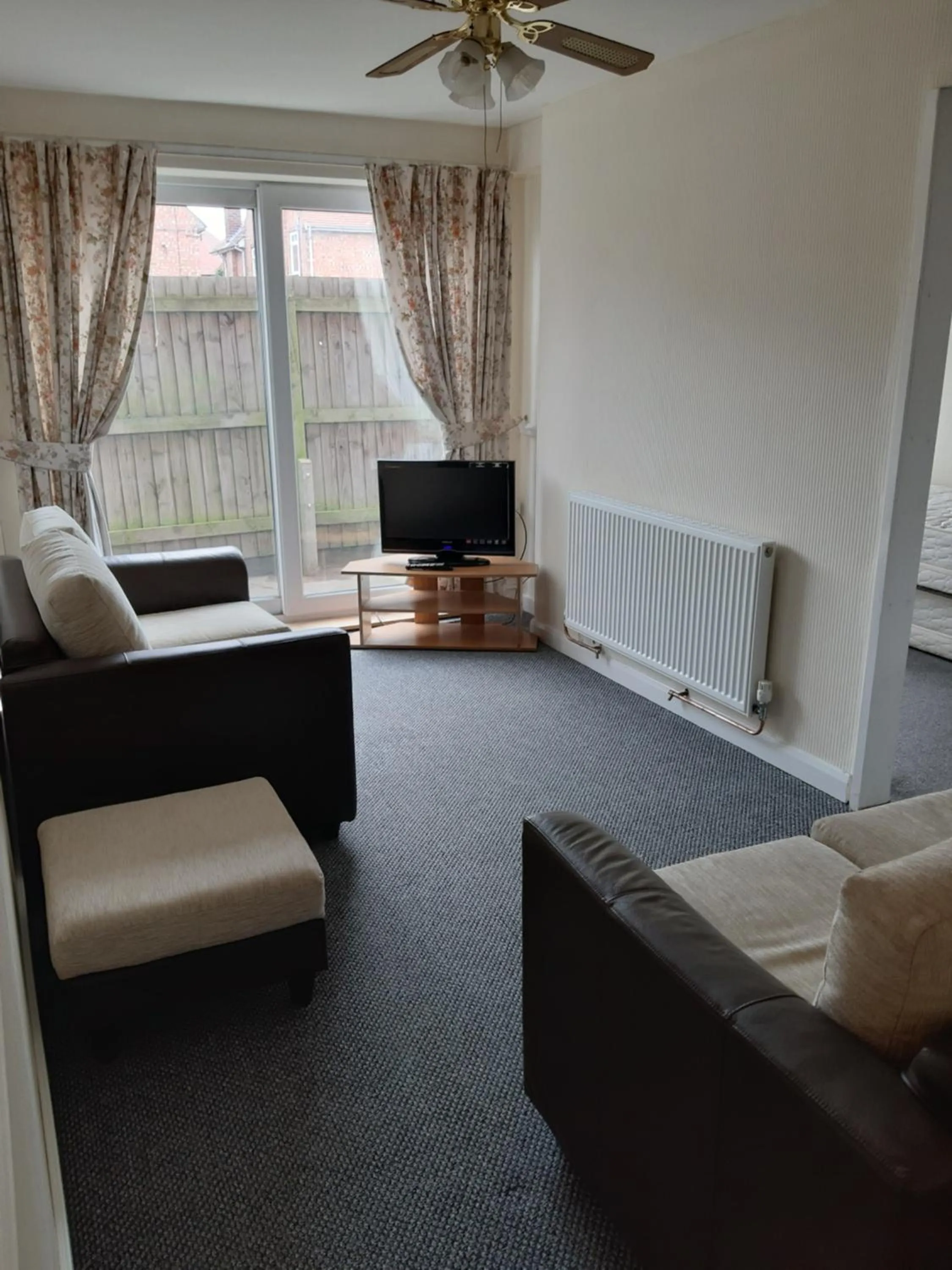 Living room in North Parade Seafront Accommodation
