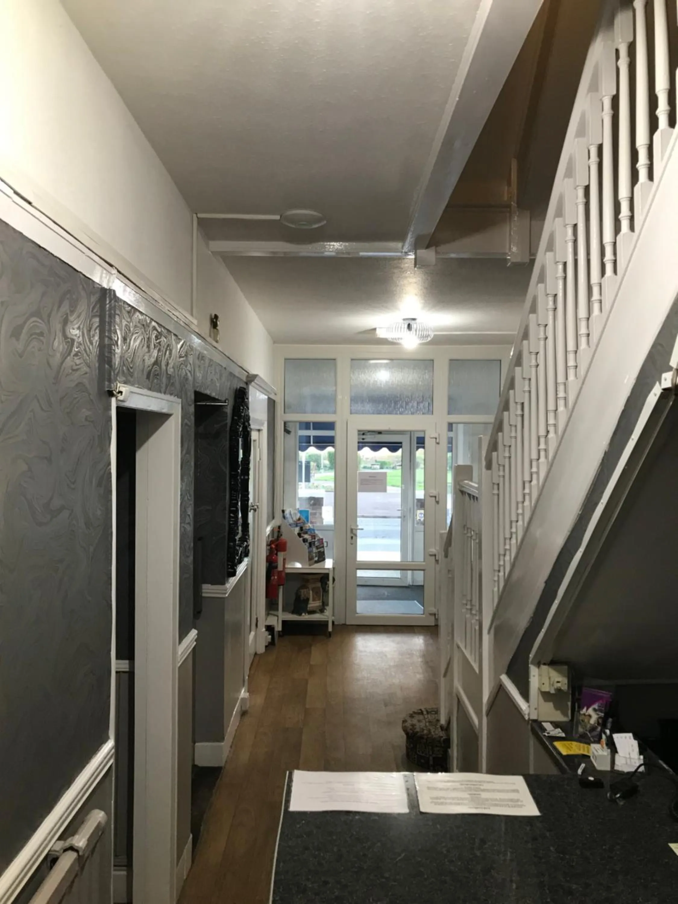 Lobby or reception in North Parade Seafront Accommodation