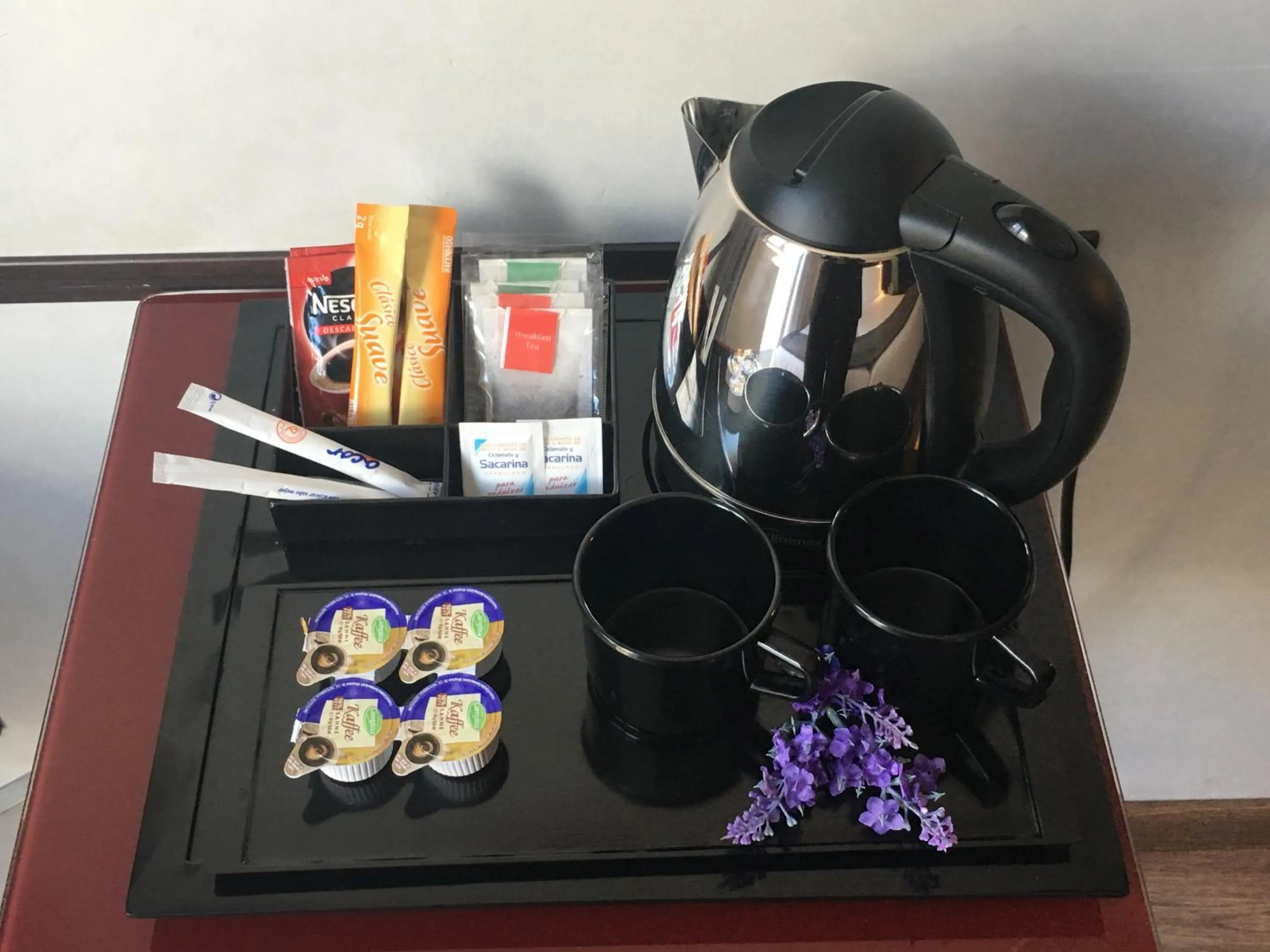 Coffee/tea facilities in SM Hotel Teatre Auditori