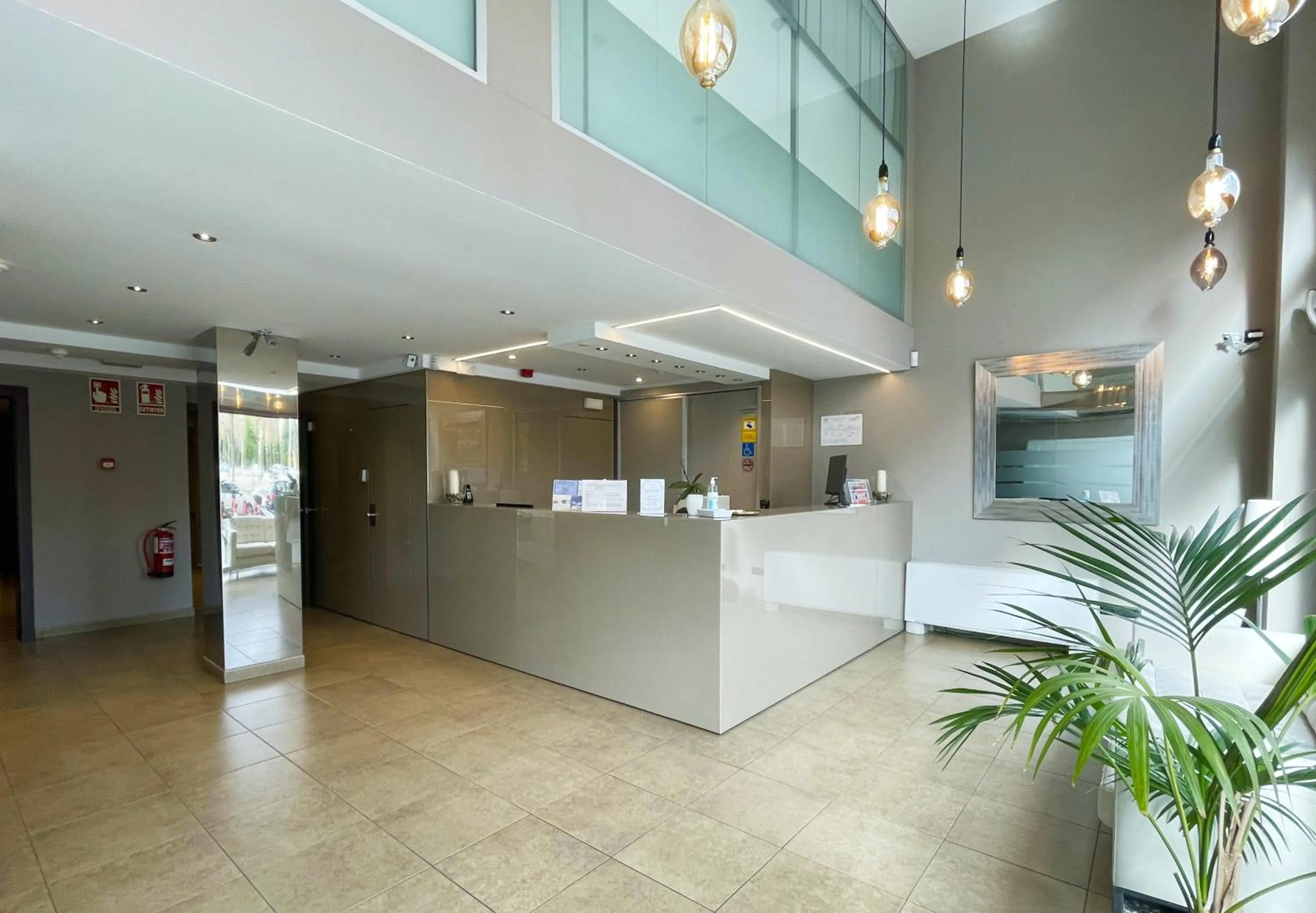 Lobby or reception in SM Hotel Teatre Auditori