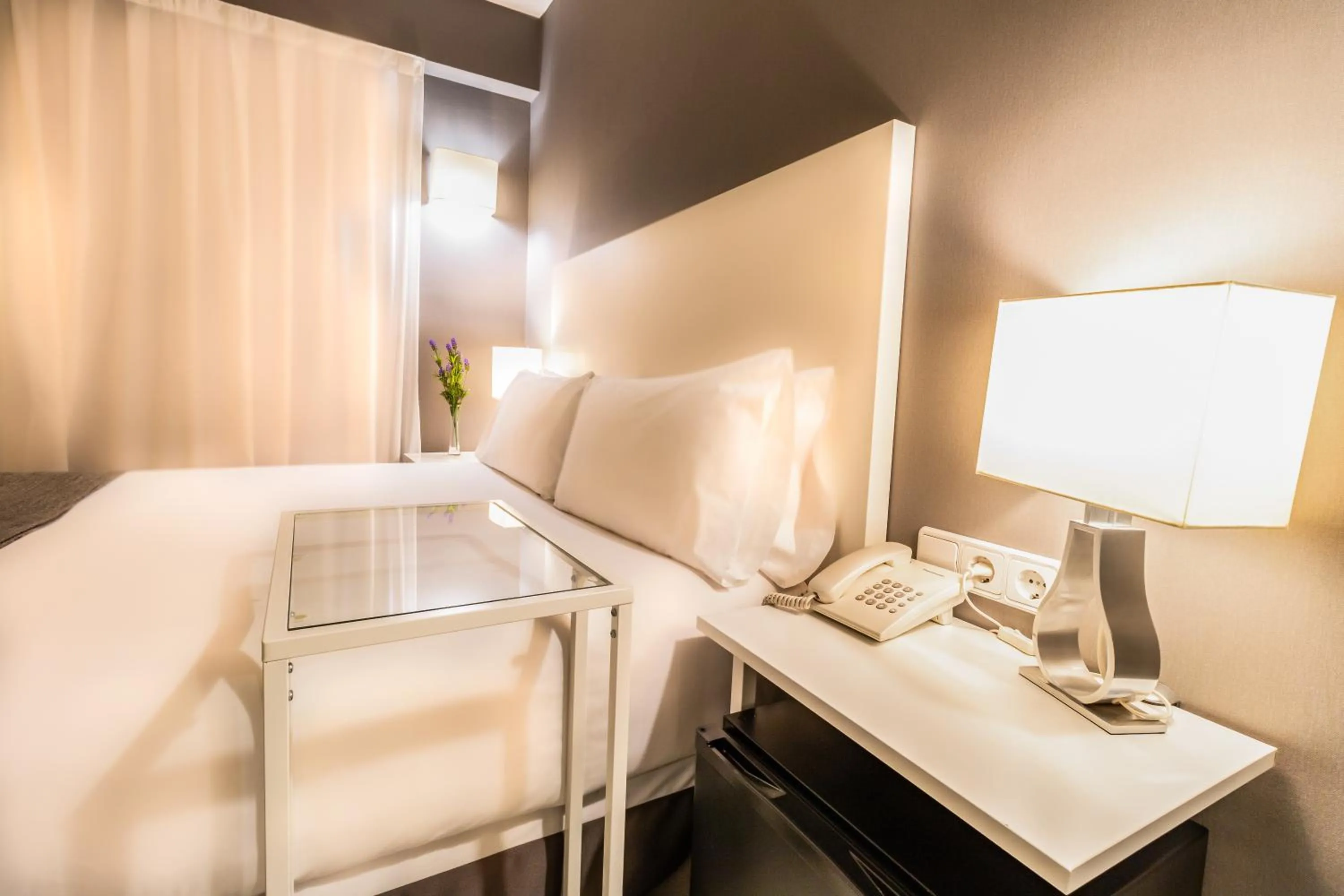 Decorative detail, Bed in SM Hotel Teatre Auditori