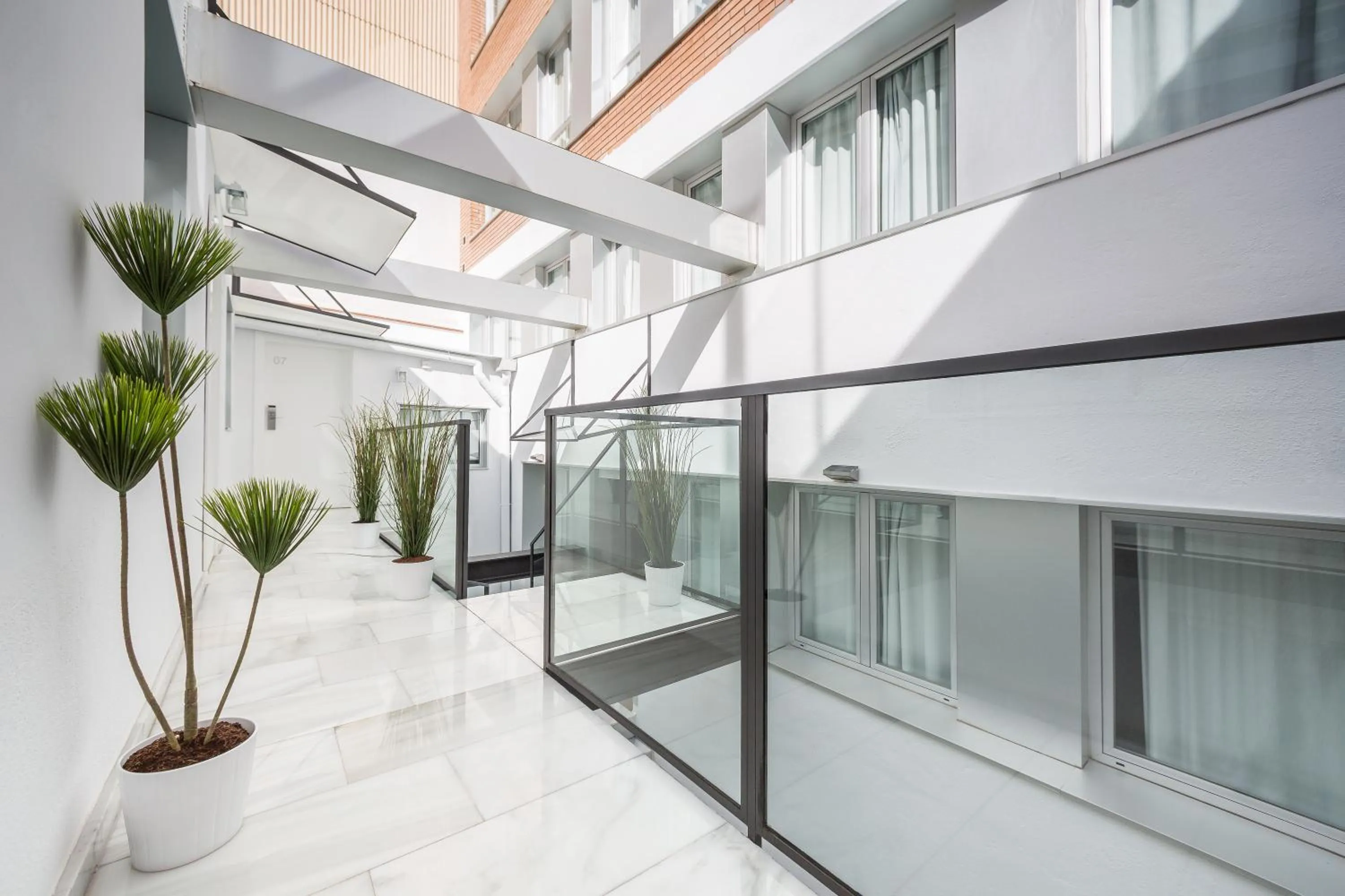 Patio in SM Hotel Teatre Auditori