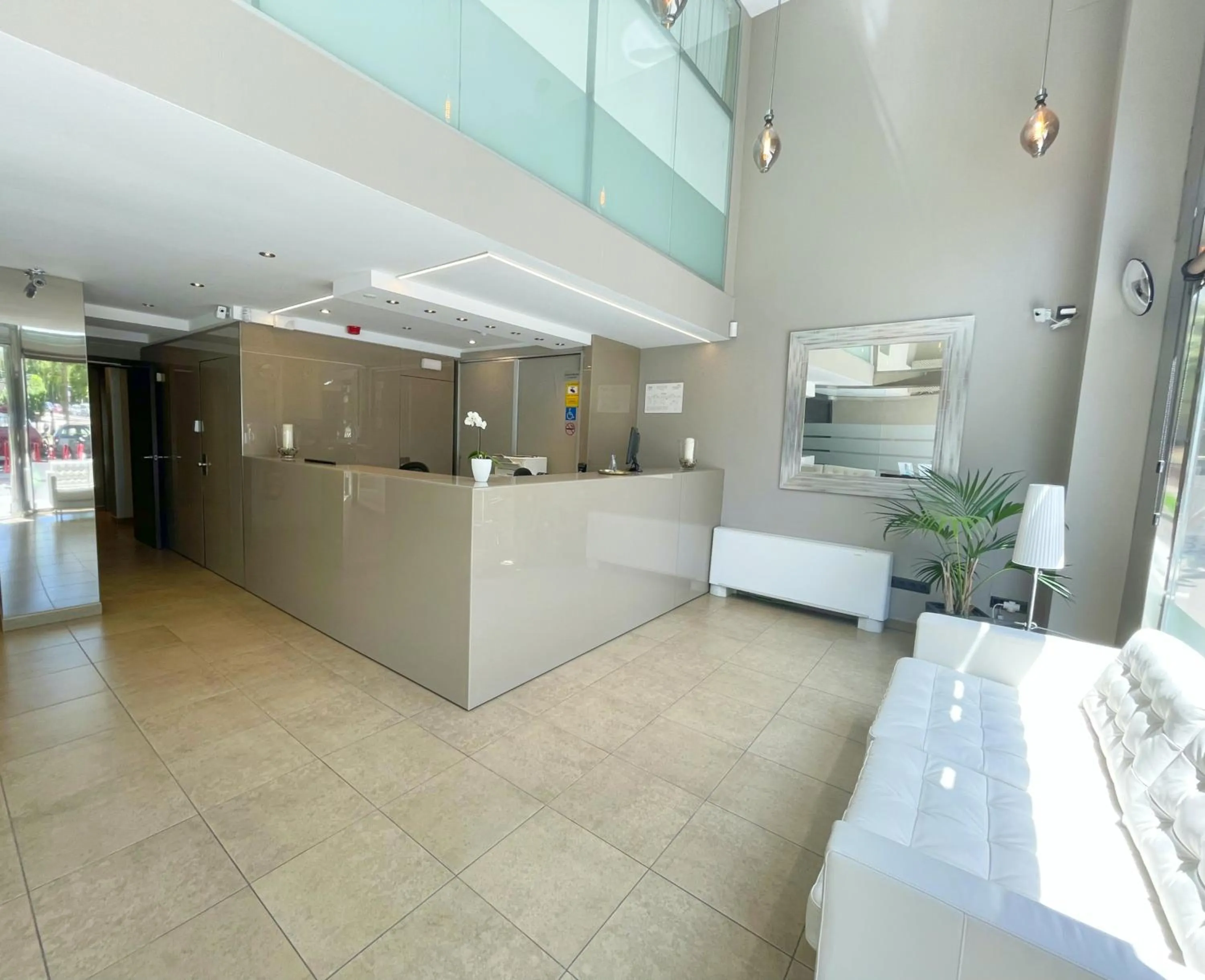 Lobby or reception in SM Hotel Teatre Auditori