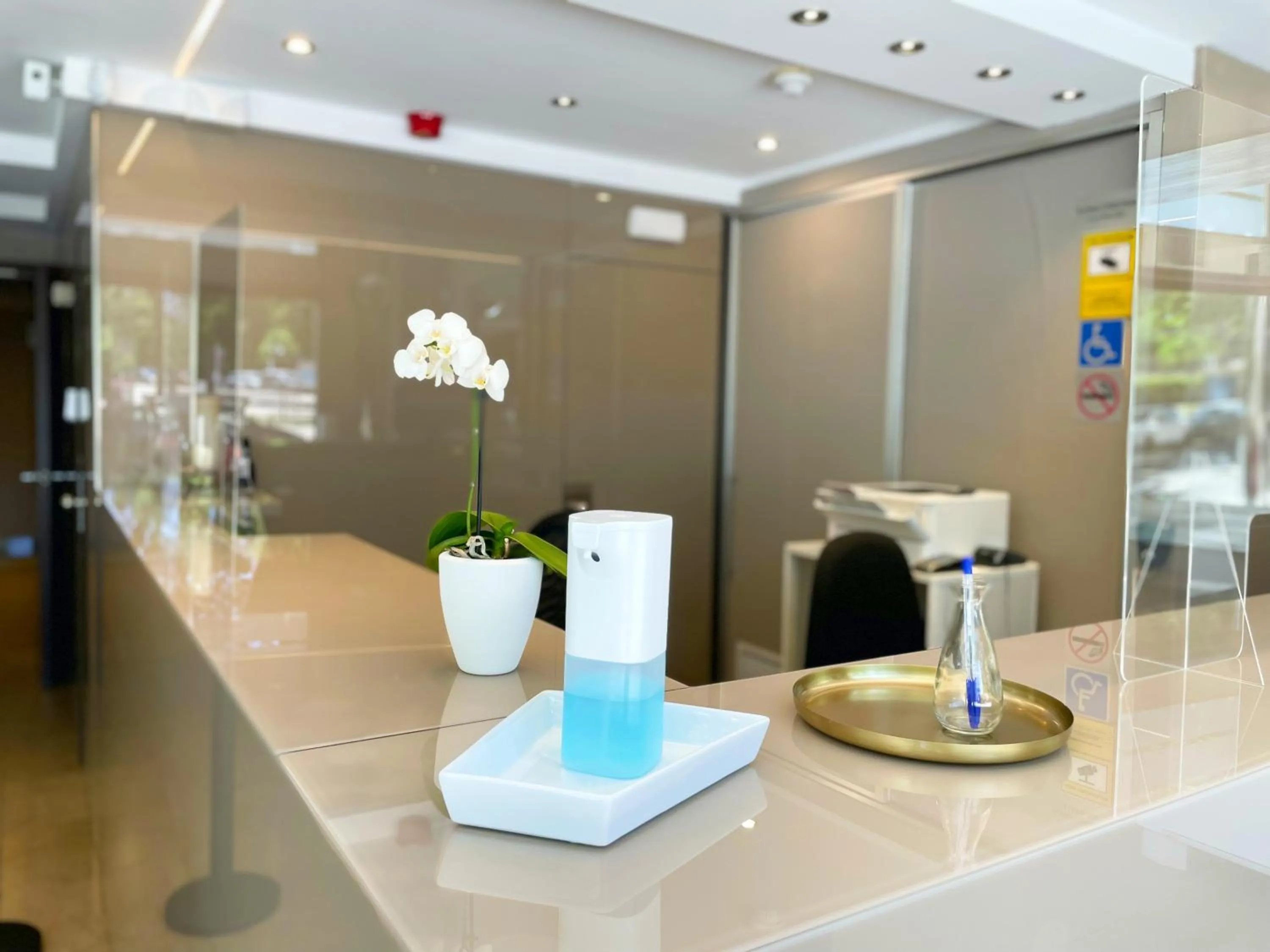 Lobby or reception in SM Hotel Teatre Auditori