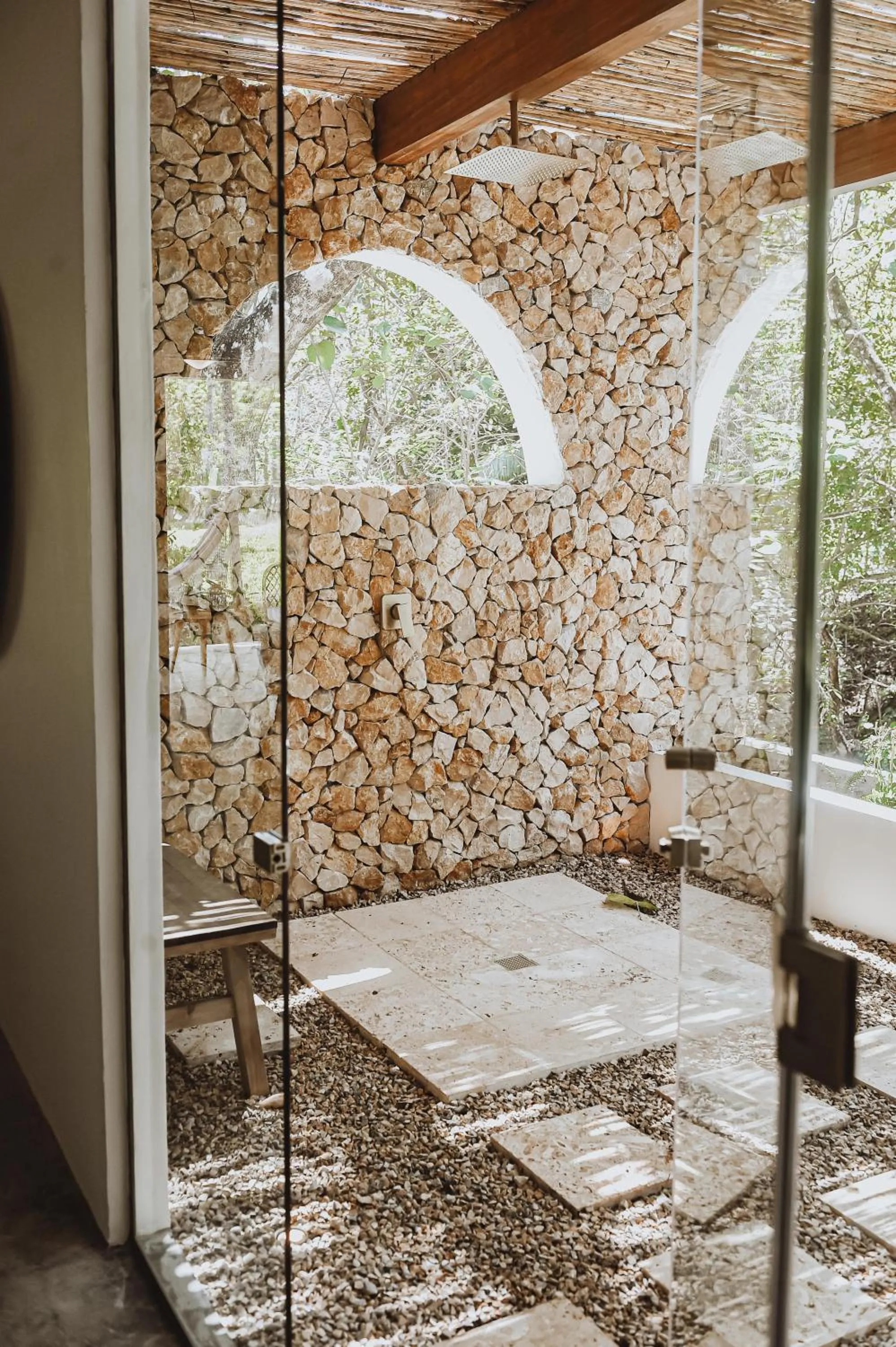 Shower in Villa Coco
