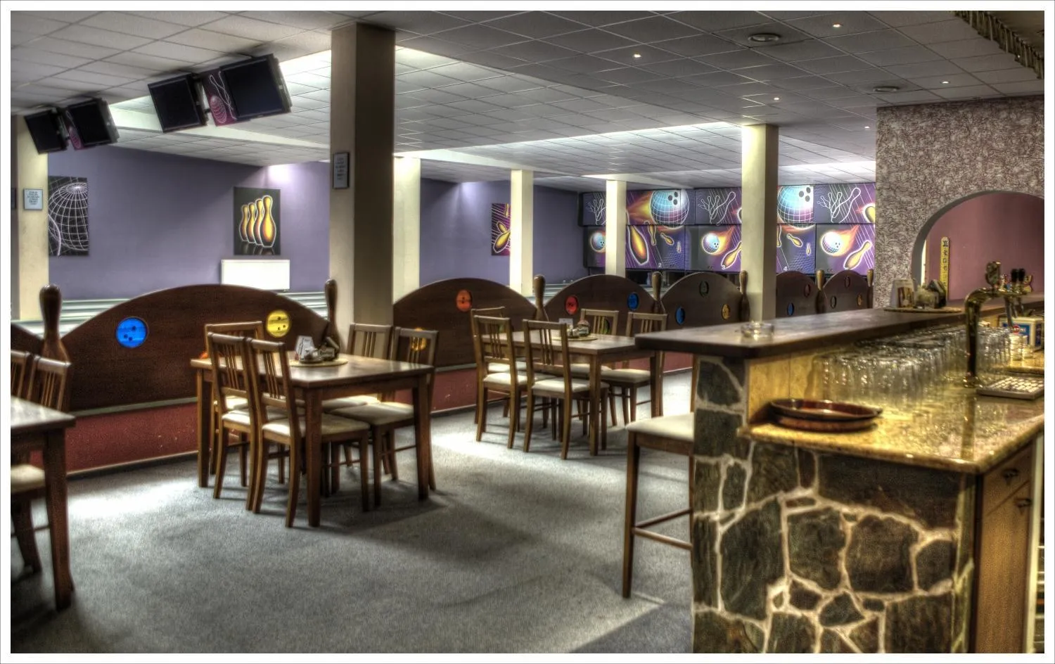 Bowling in Motel U Krbu