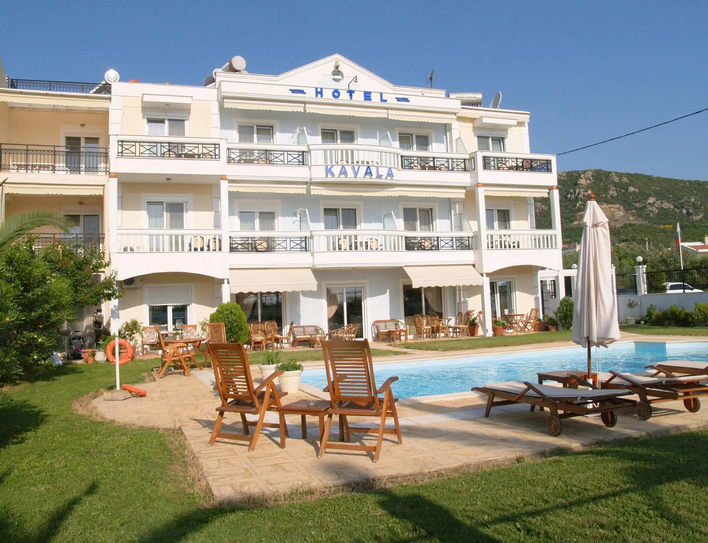 Property building in Kavala Beach Hotel apartments