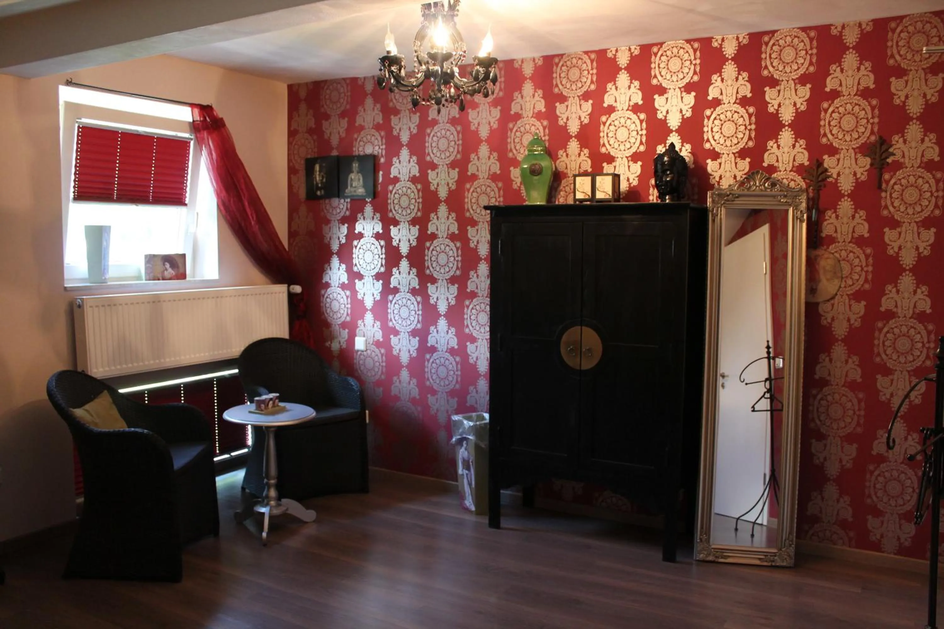 Seating area in Hotel Groote Engel