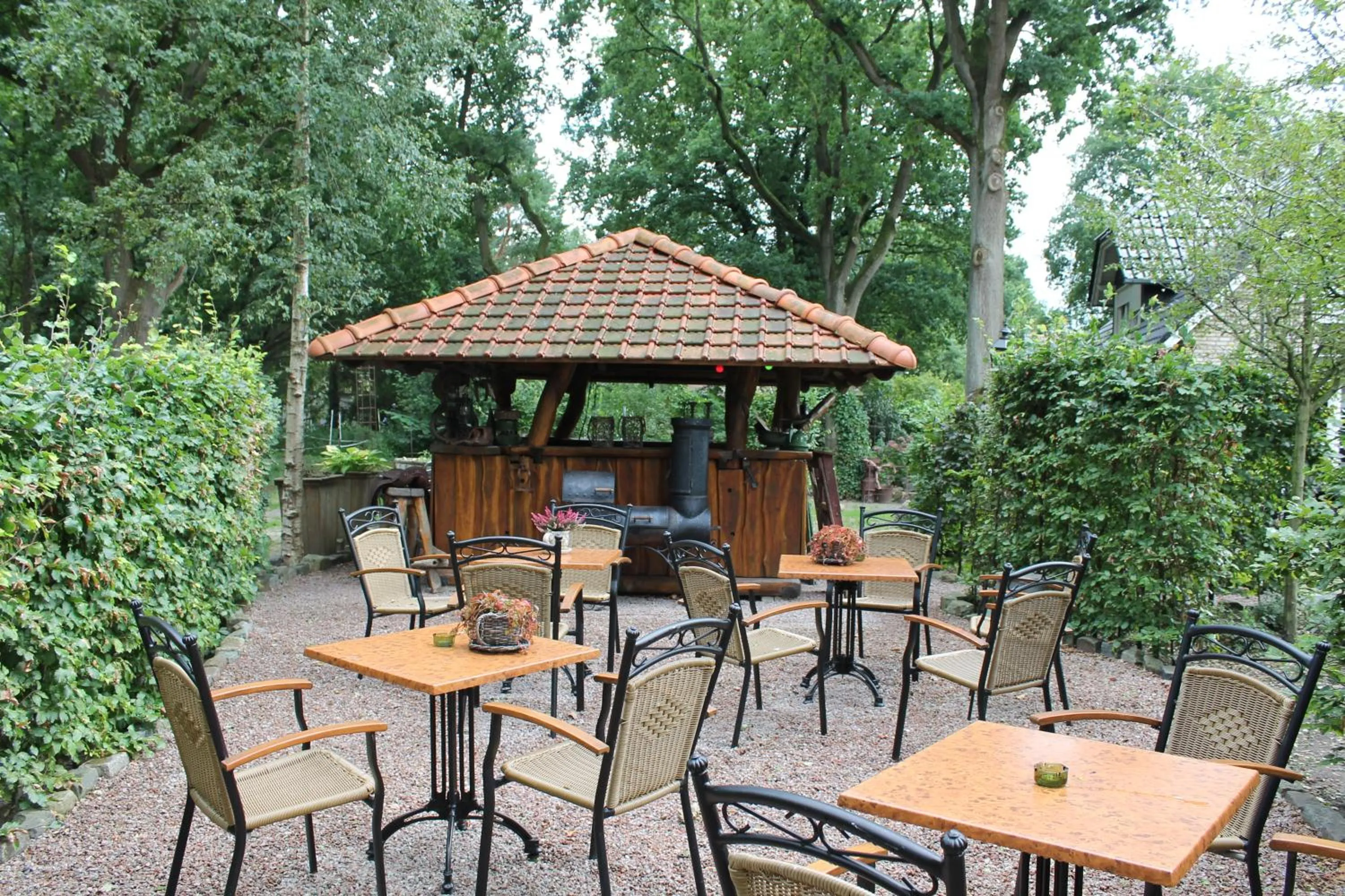 BBQ facilities in Hotel Groote Engel