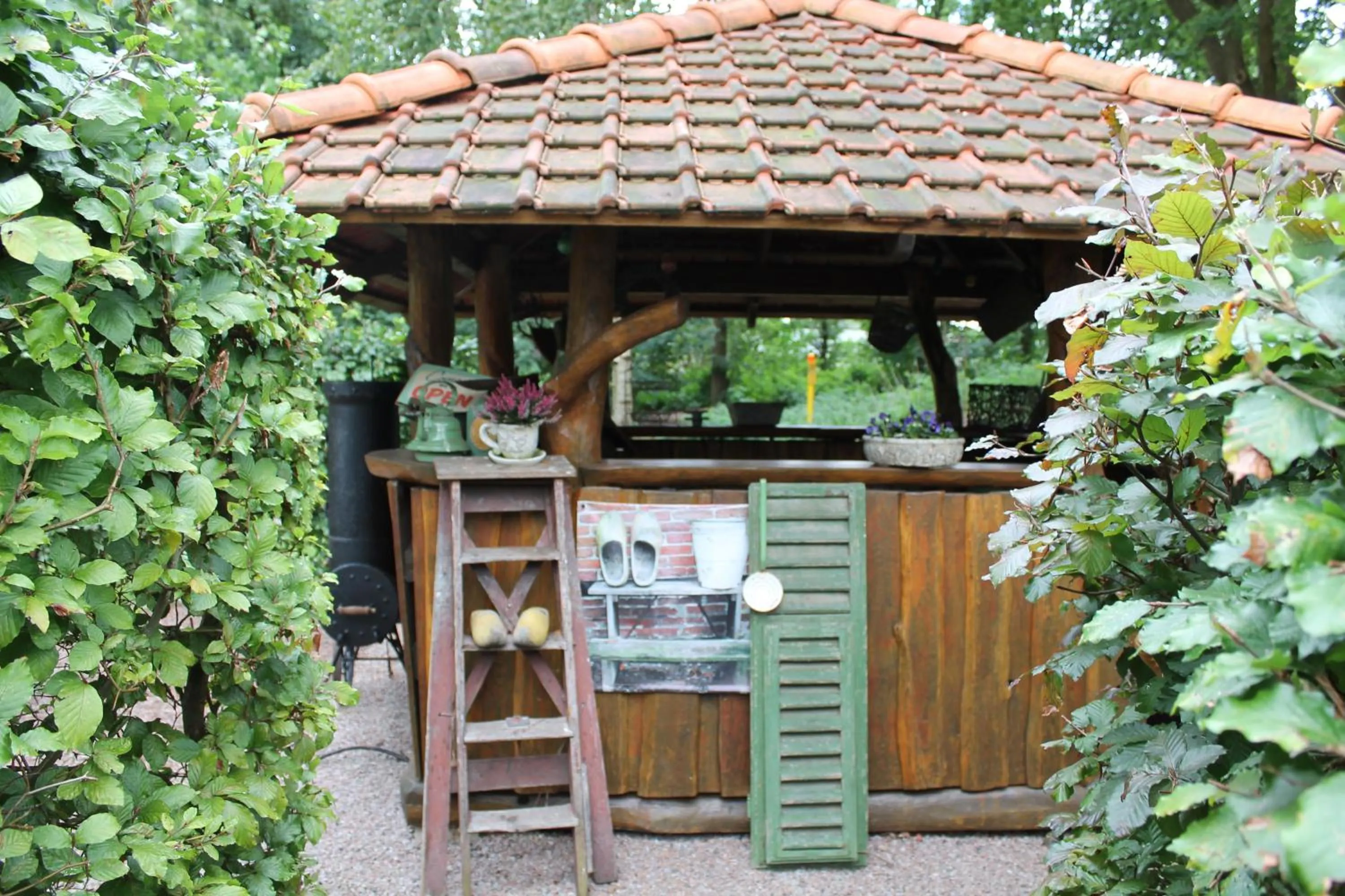 BBQ facilities in Hotel Groote Engel