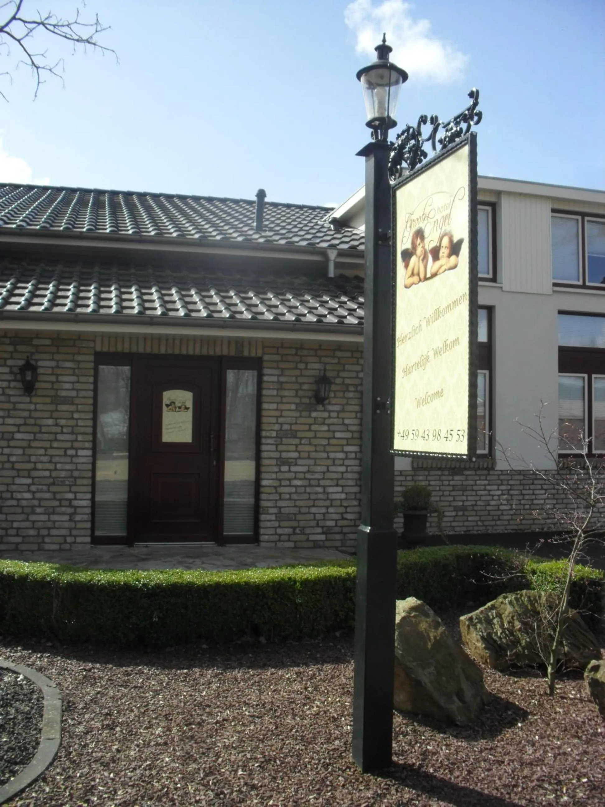 Facade/entrance in Hotel Groote Engel