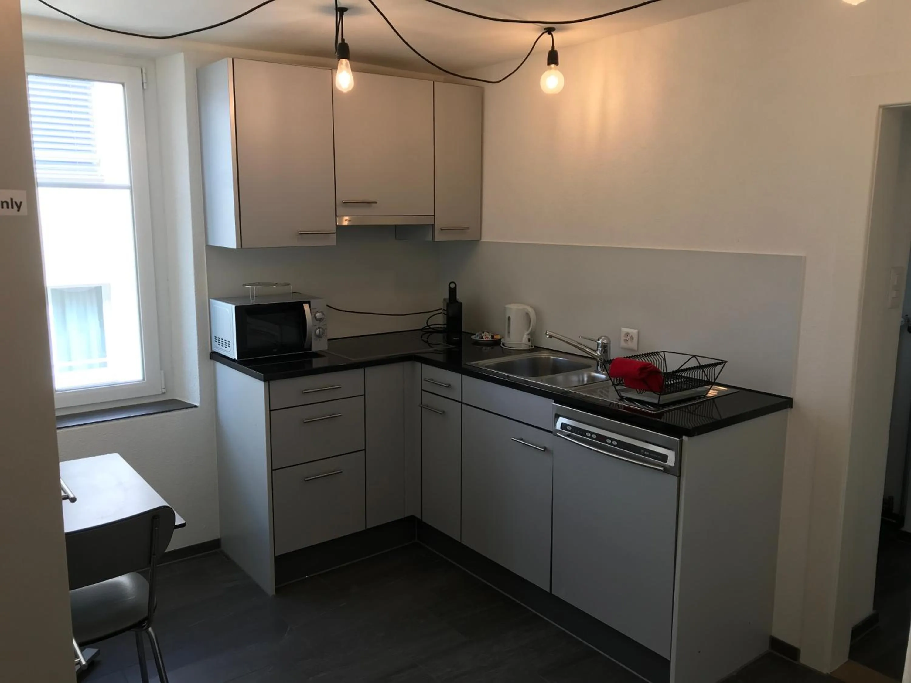 Kitchen or kitchenette in Hotel Tilia