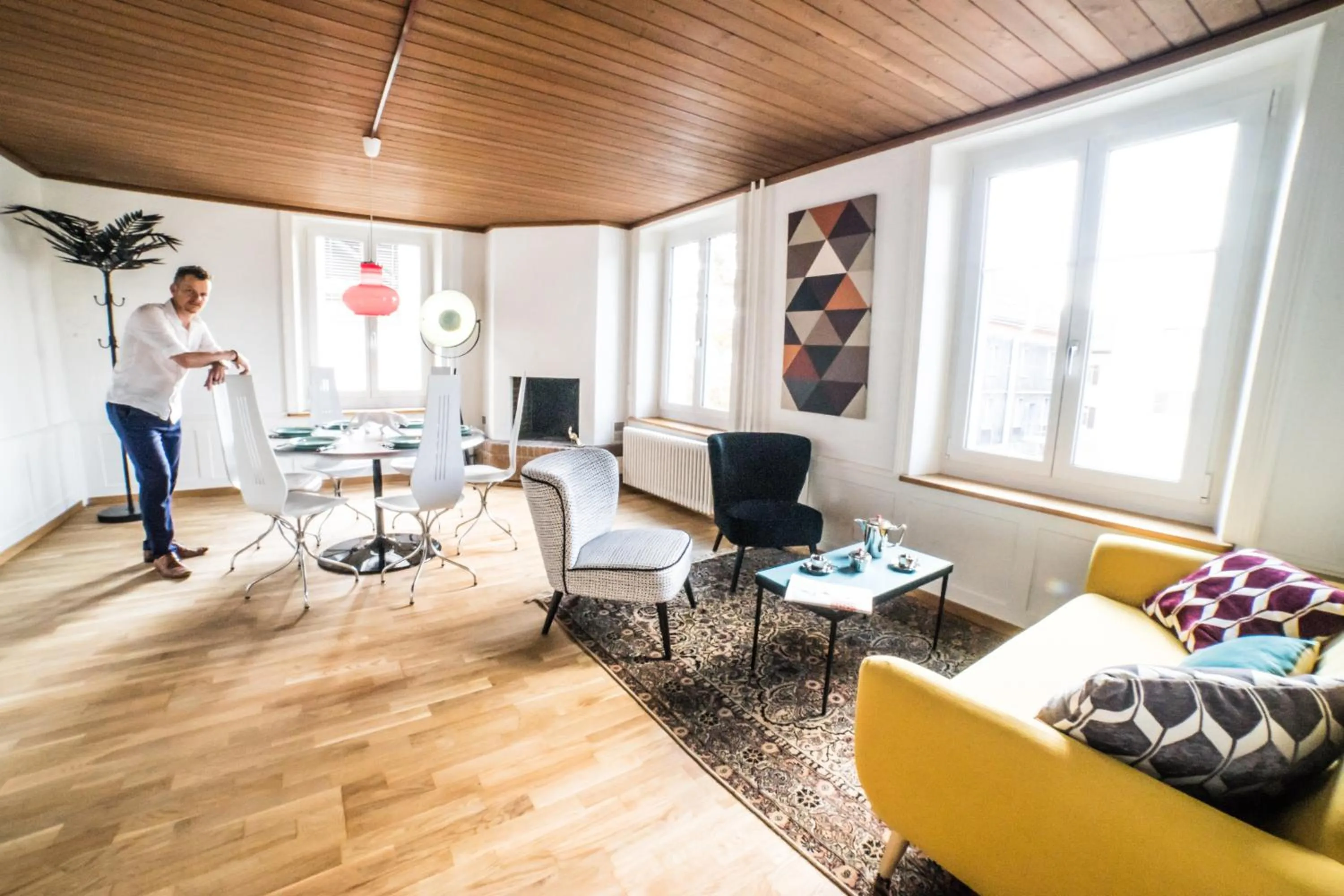 Living room in Hotel Tilia