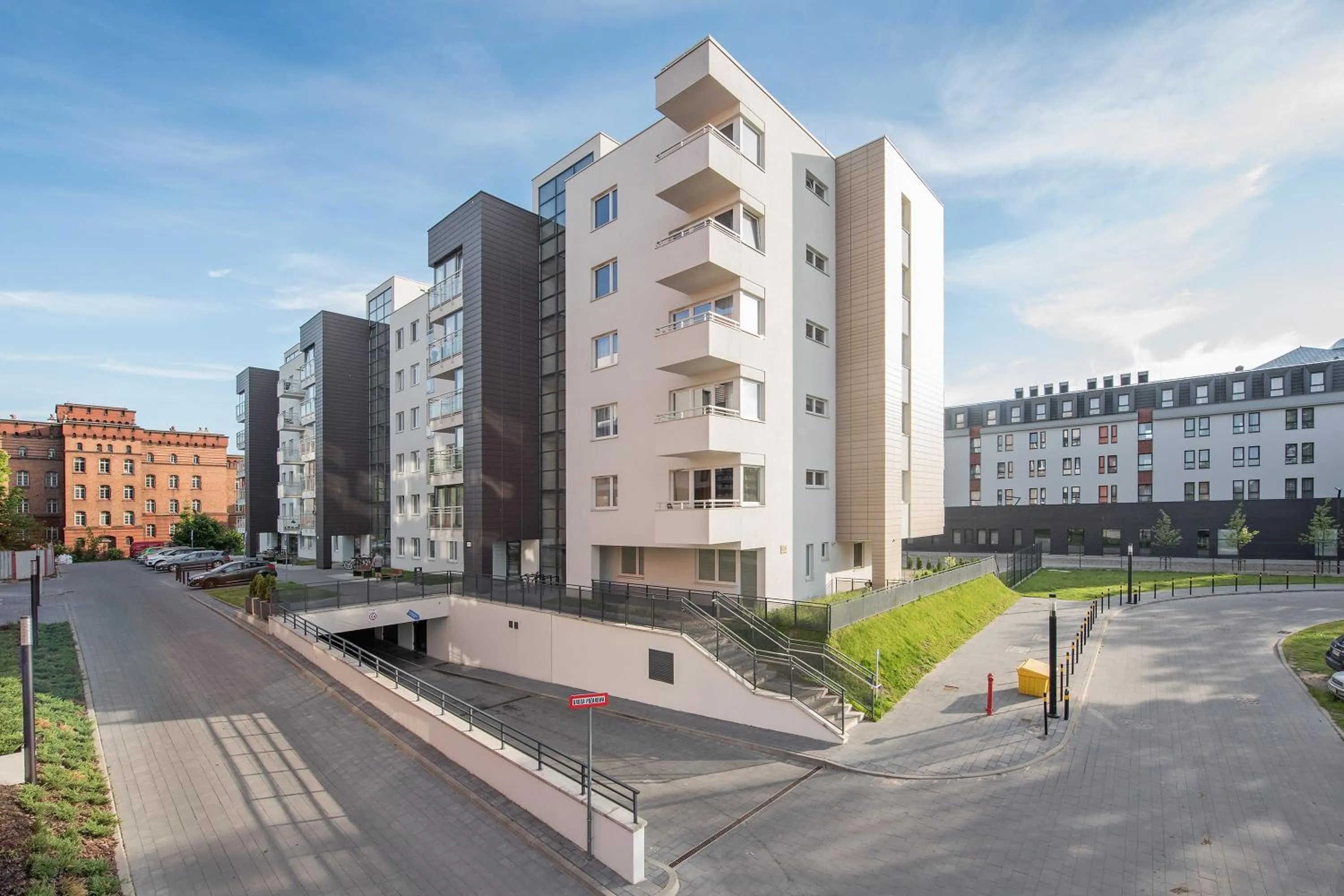 Facade/entrance in Gdańsk Comfort Apartaments Łąkowa