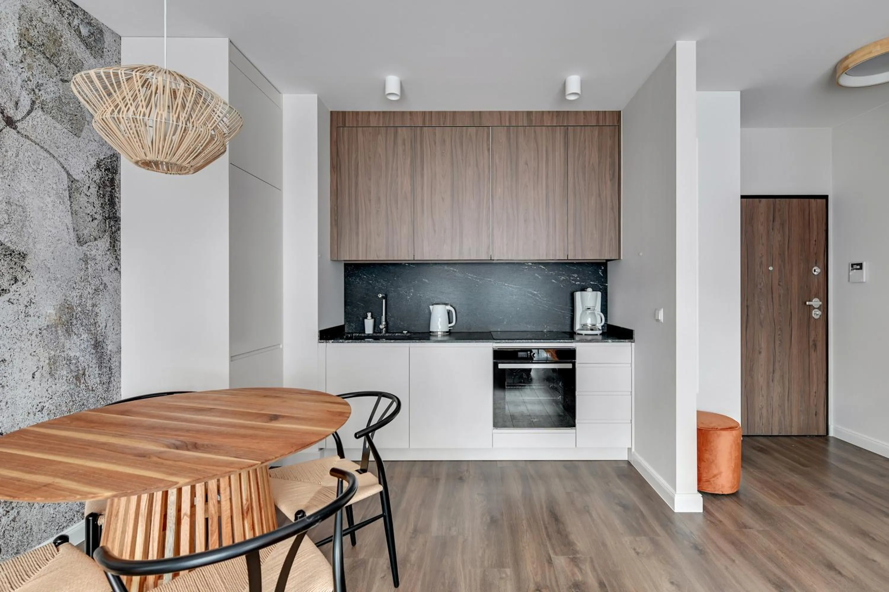 Kitchen or kitchenette in Gdańsk Comfort Apartaments Łąkowa
