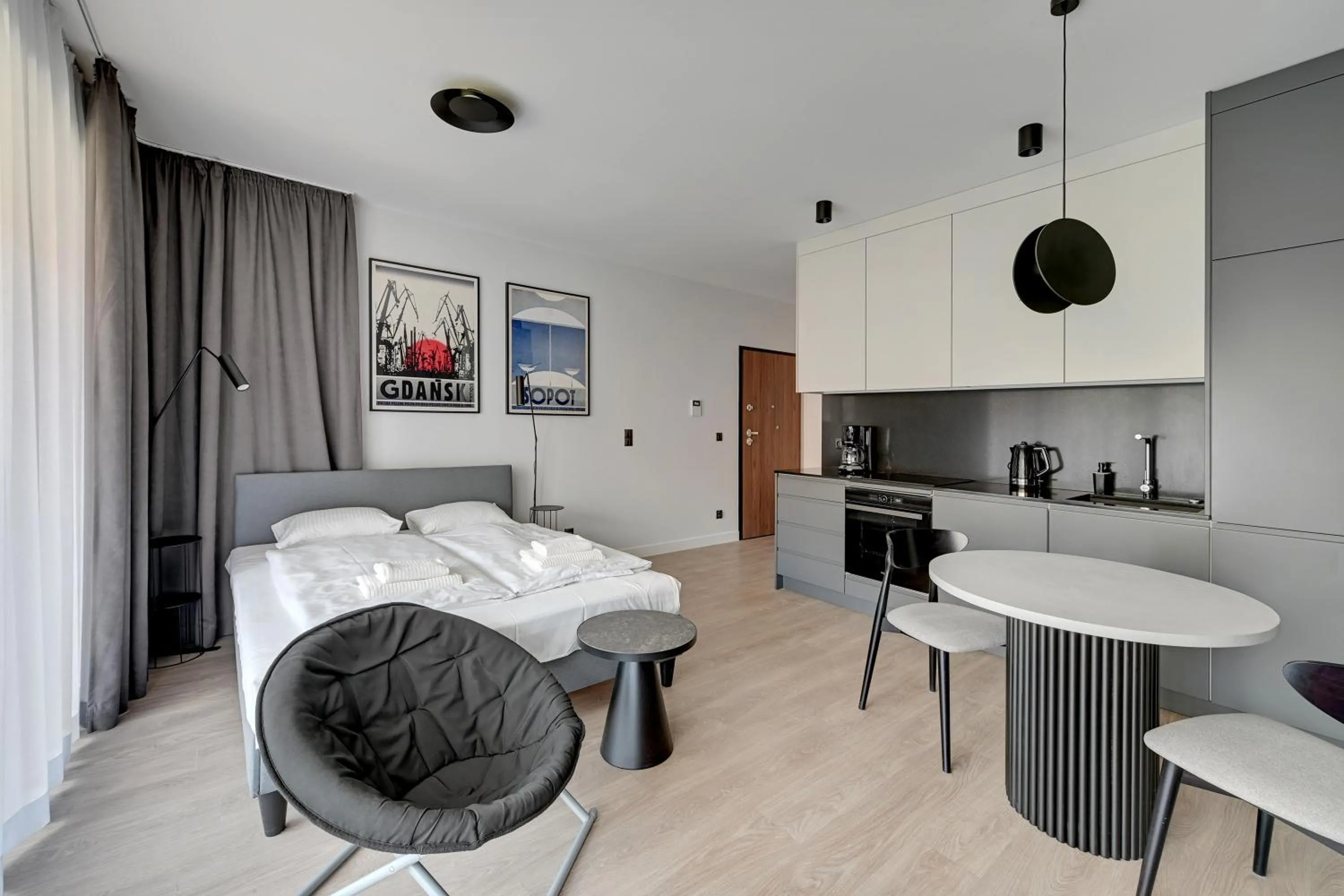 Photo of the whole room, Bed in Gdańsk Comfort Apartaments Łąkowa