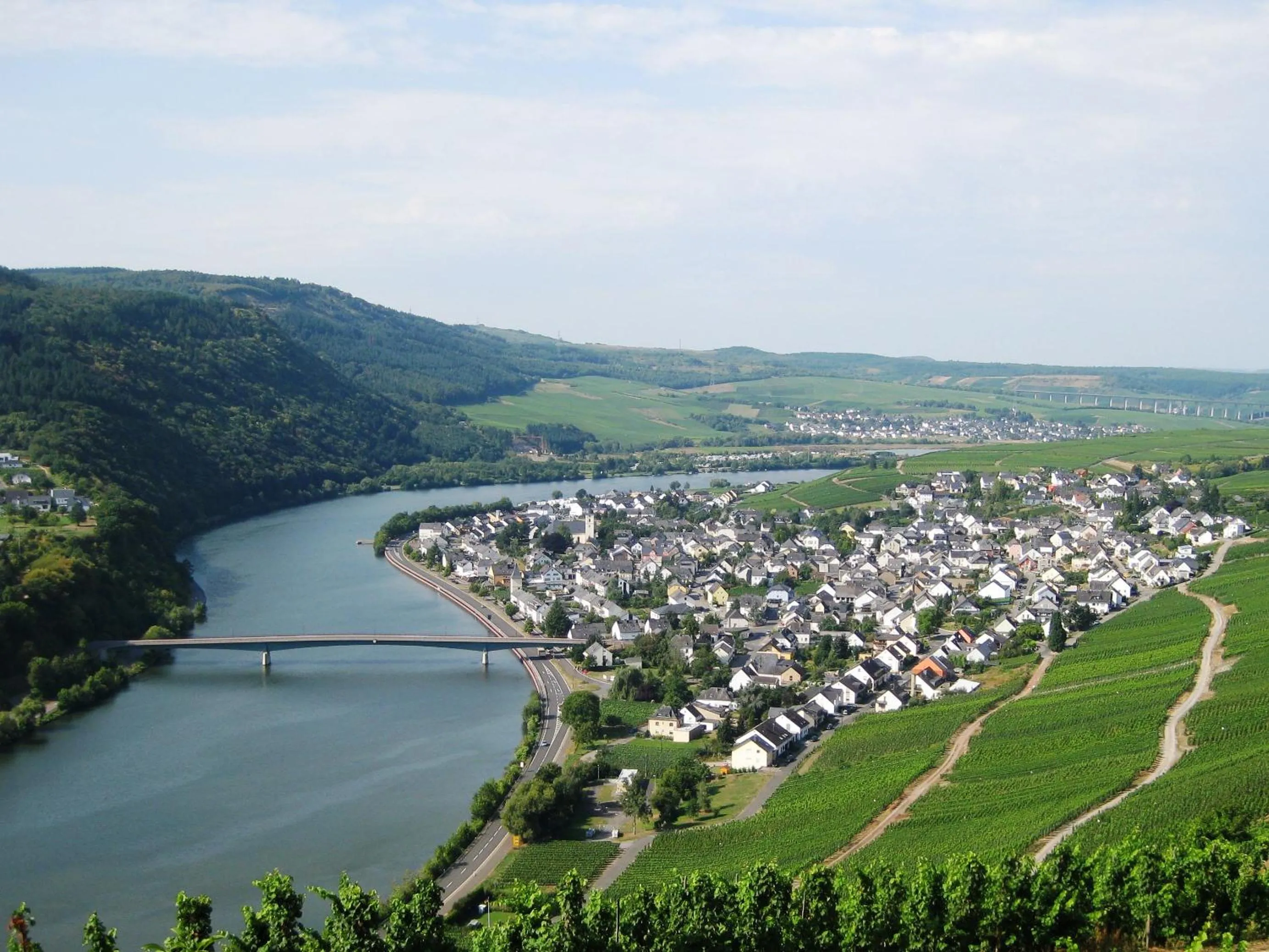 River view in Gästehaus Am Rebenhang