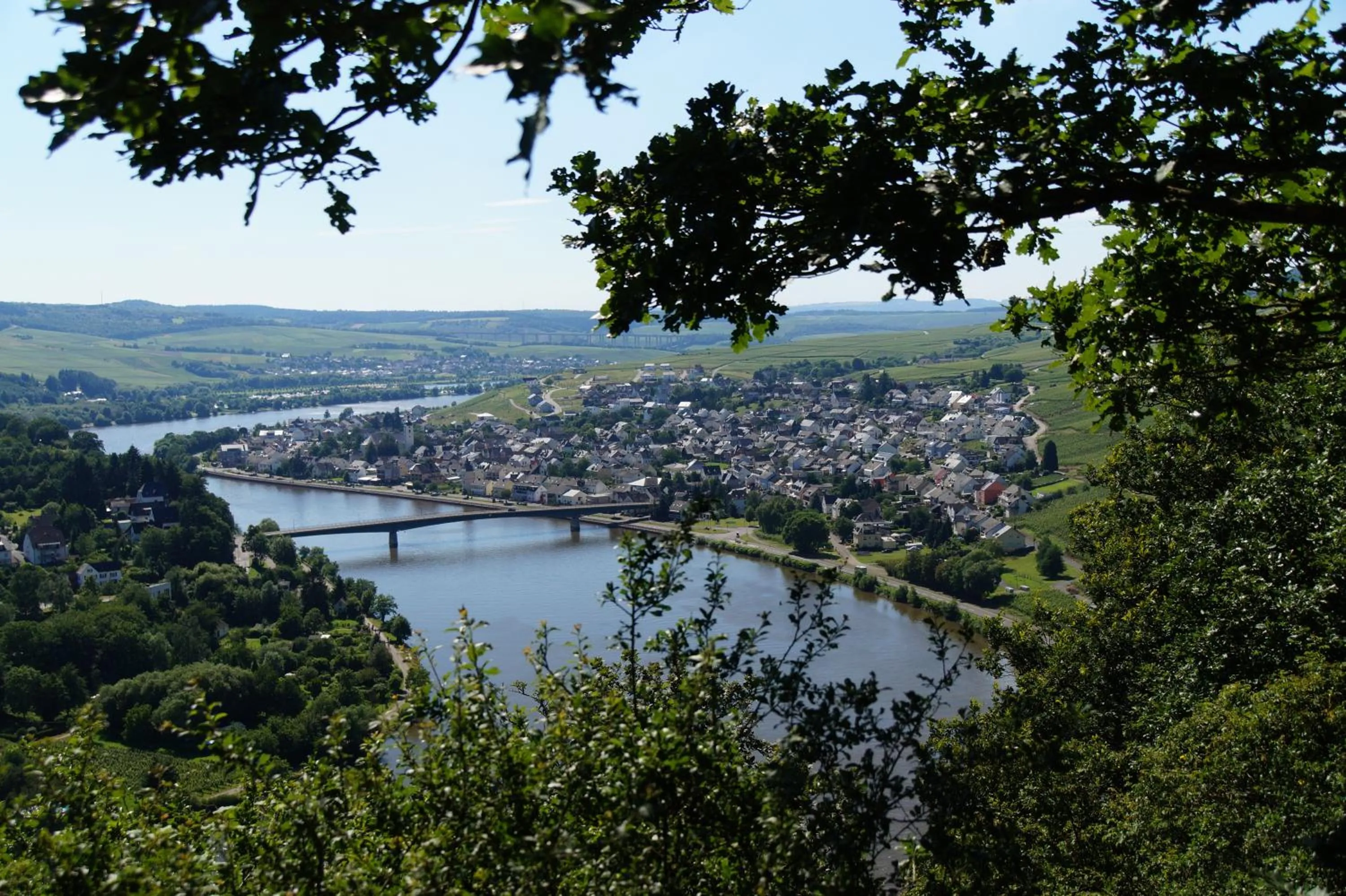 Natural landscape in Gästehaus Am Rebenhang