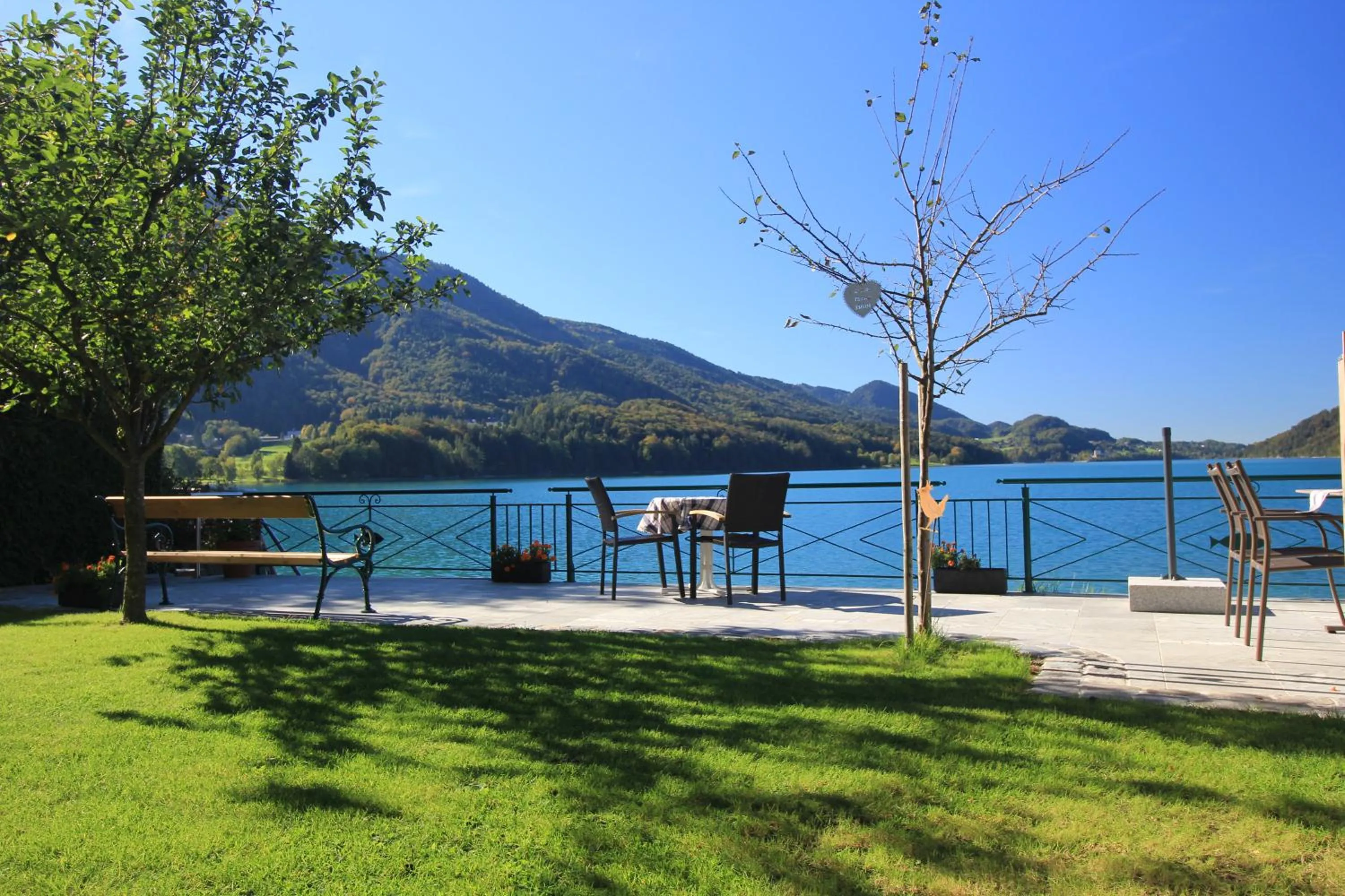 Garden in Pension Antonia