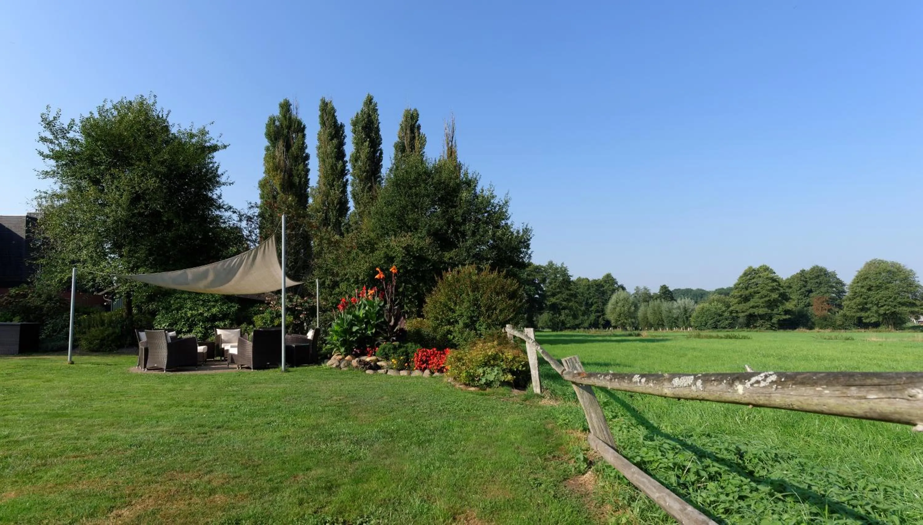Garden in Hotel Sellhorn, Ringhotel Hanstedt