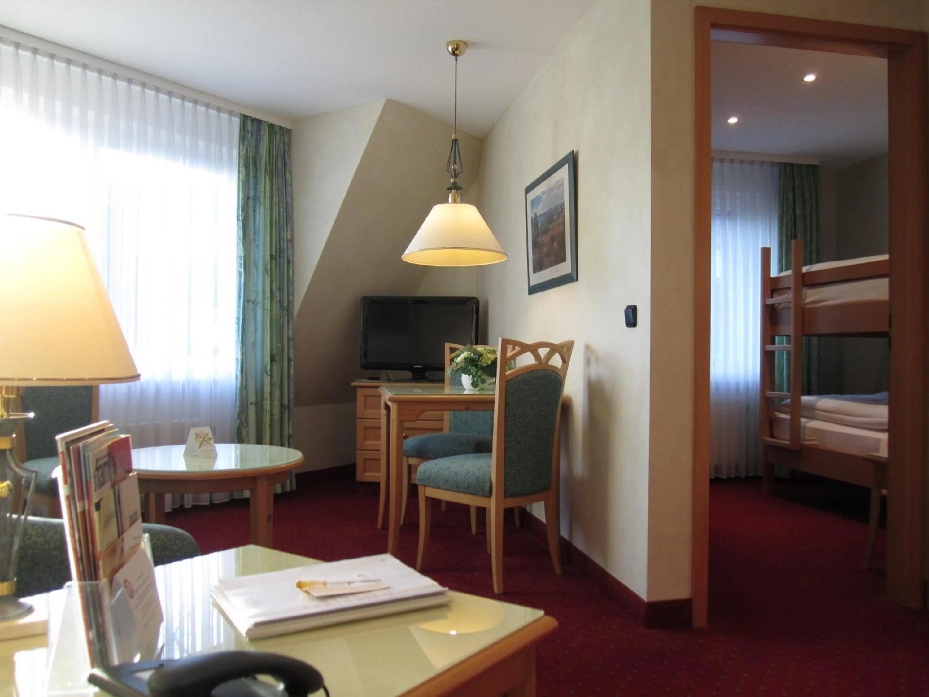 Photo of the whole room, Bed in Hotel Sellhorn, Ringhotel Hanstedt