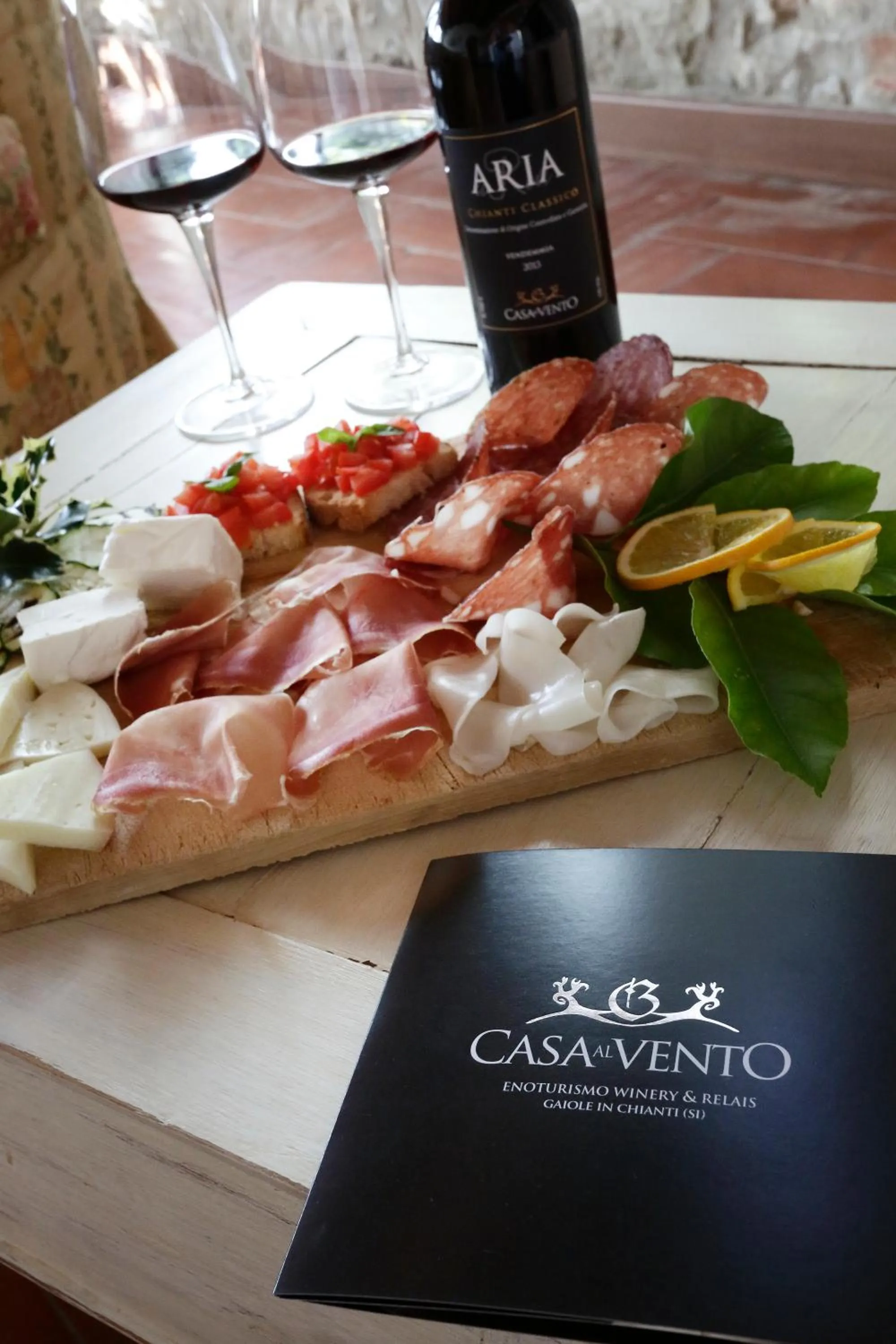 Food close-up in Borgo Casa al Vento