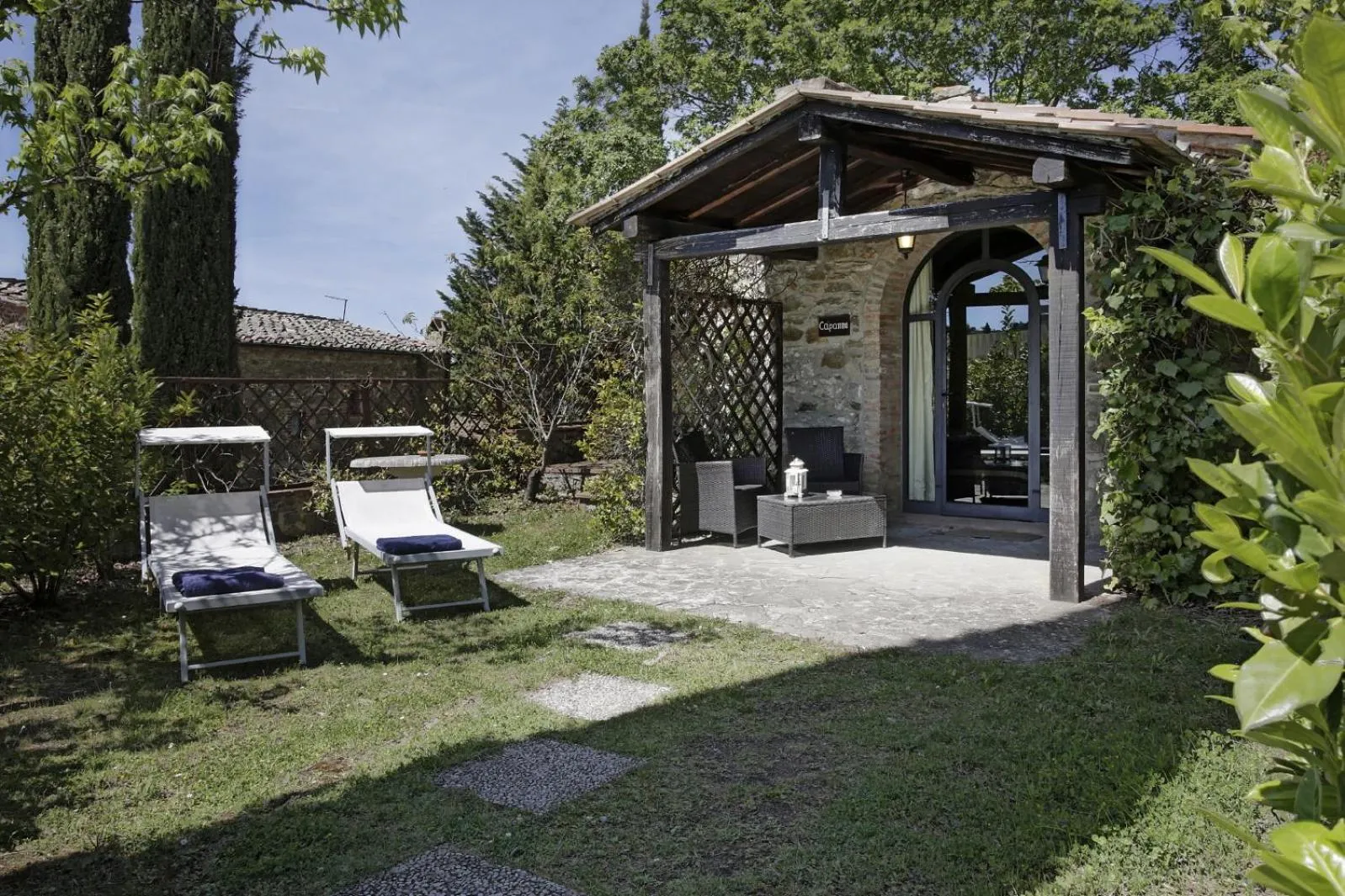 Patio in Borgo Casa al Vento