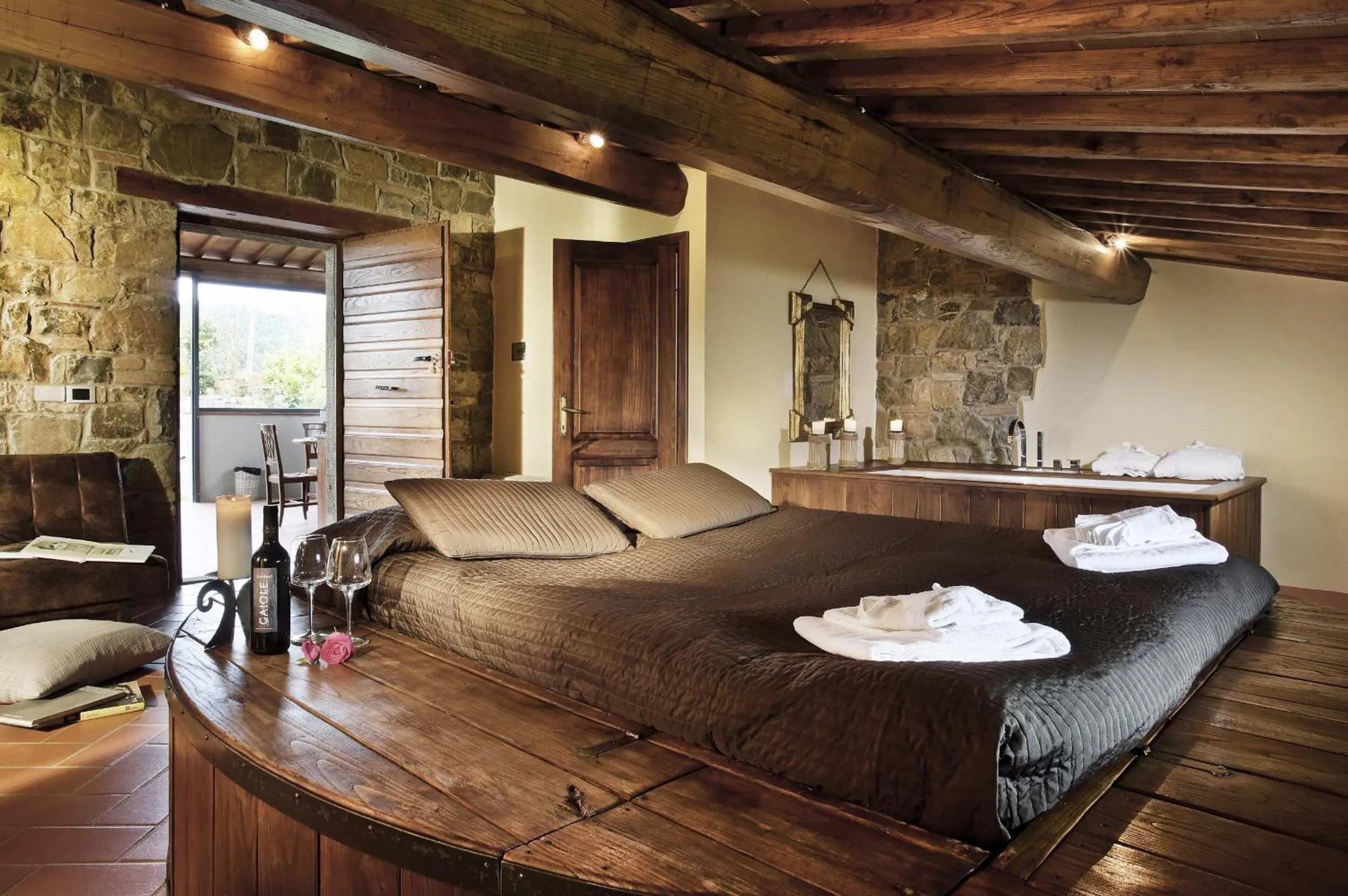 Bedroom in Borgo Casa al Vento