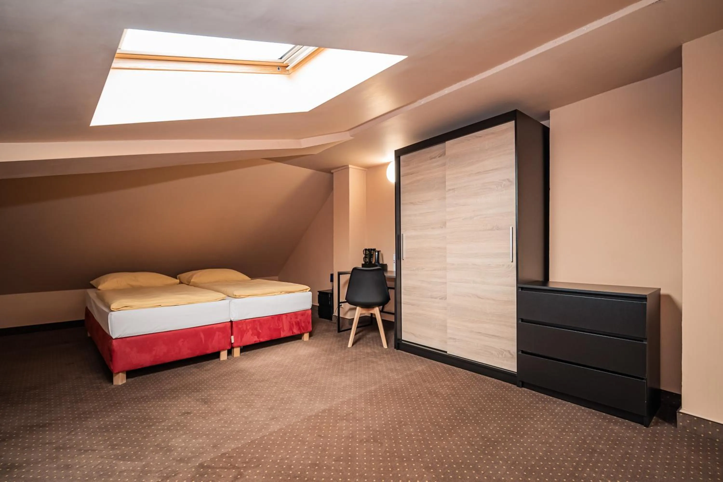 Bed in Hotel Czechia
