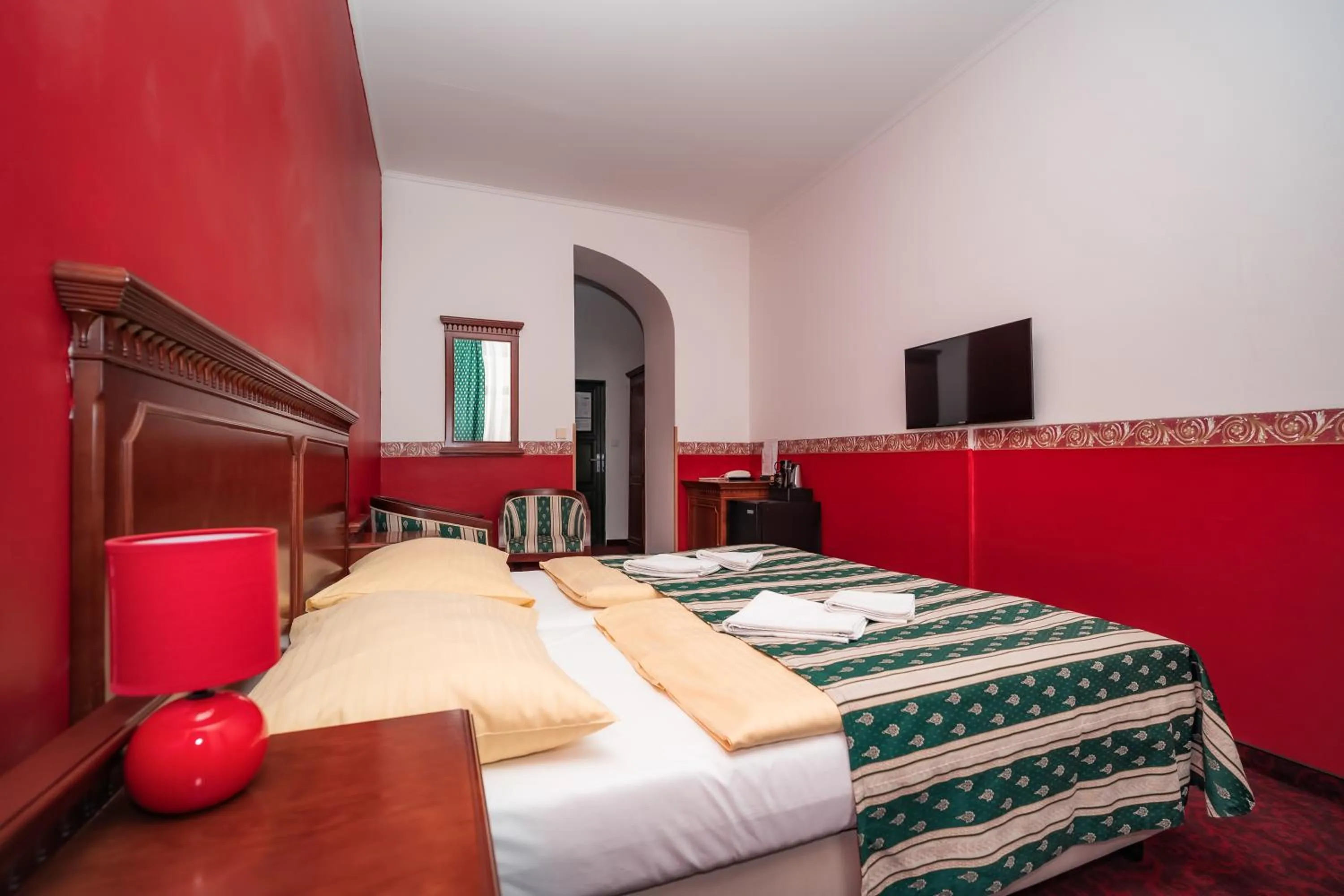 Bed in Hotel Czechia