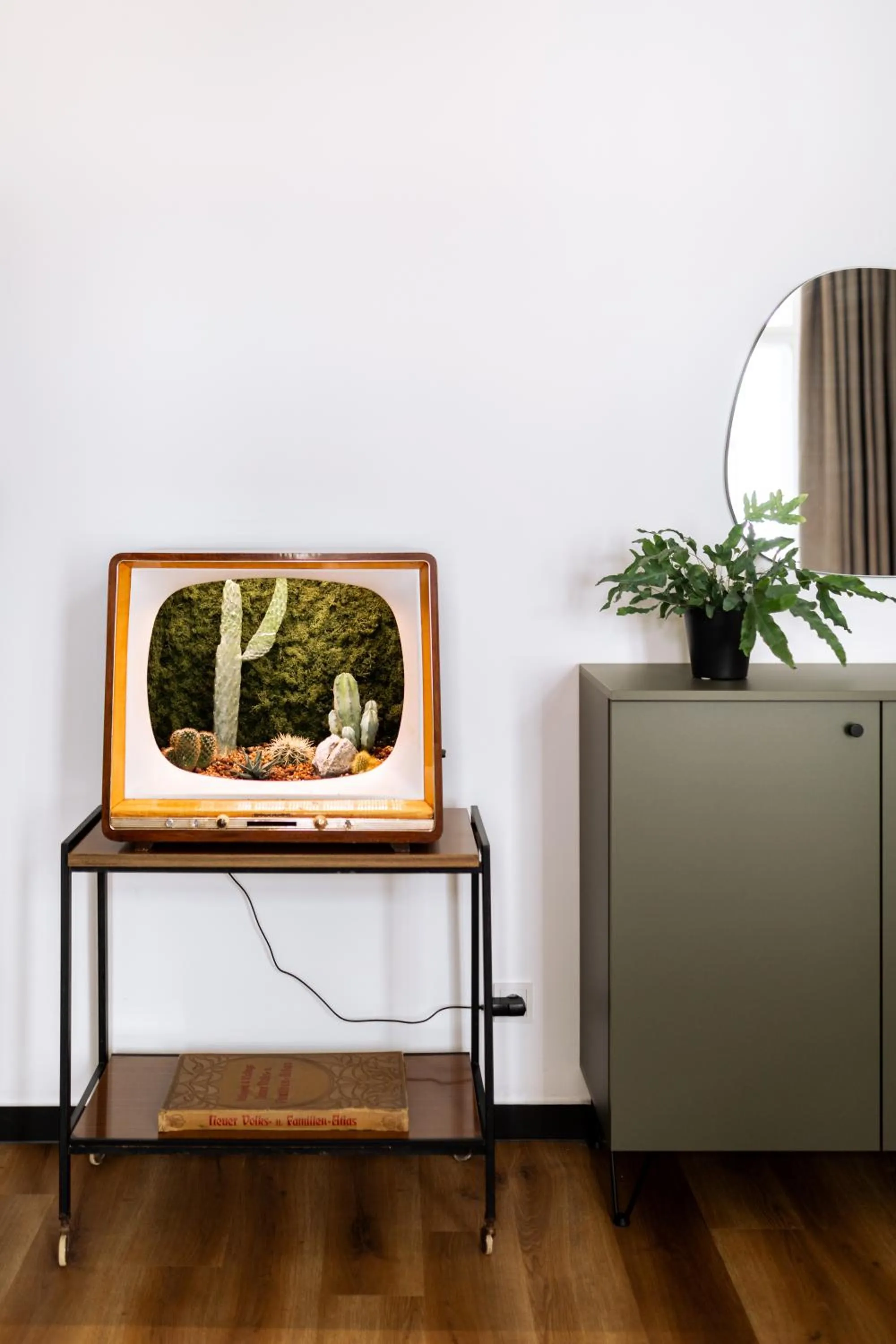 Decorative detail in Urban Jungle Apartments