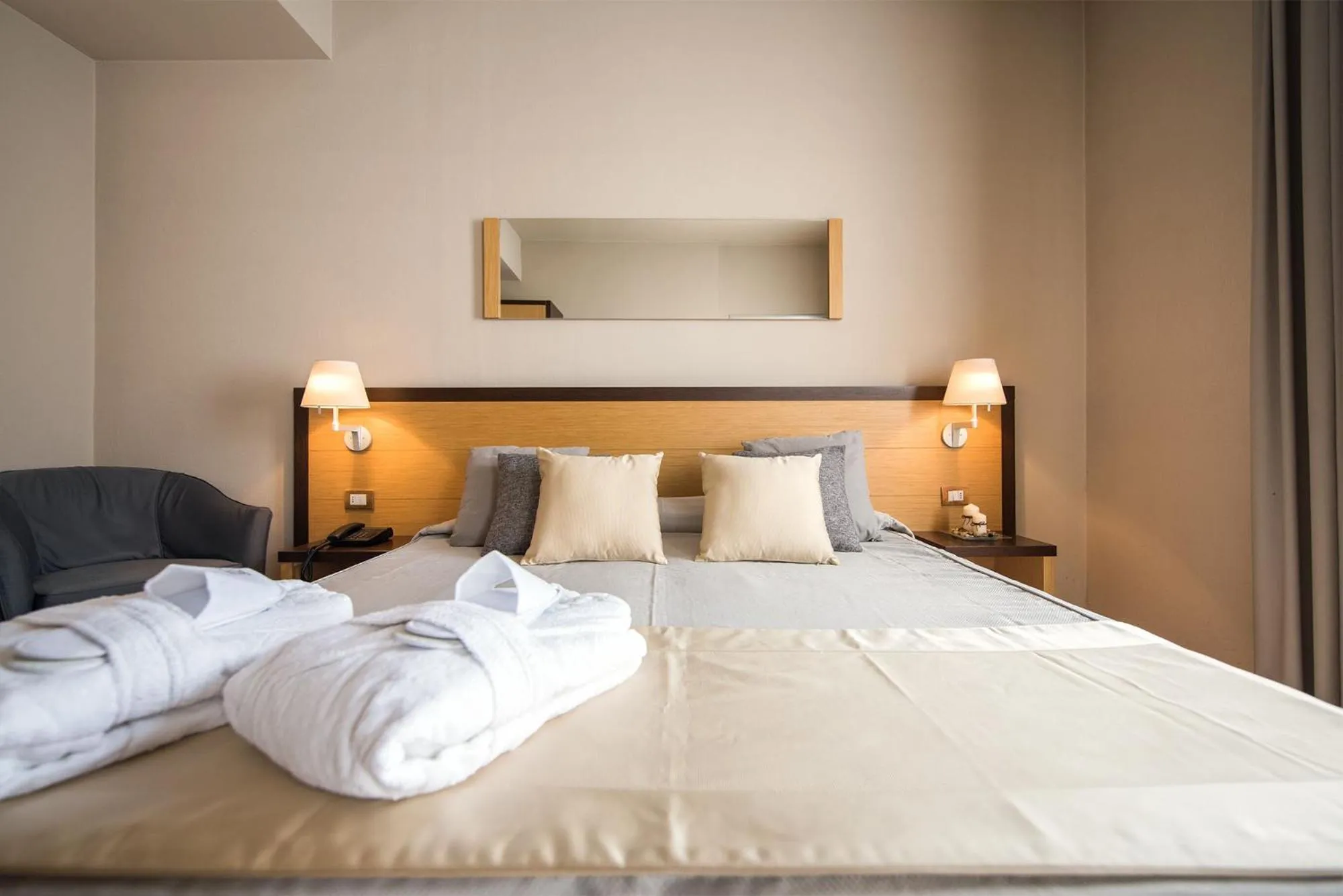 Bed in Hotel San Martino