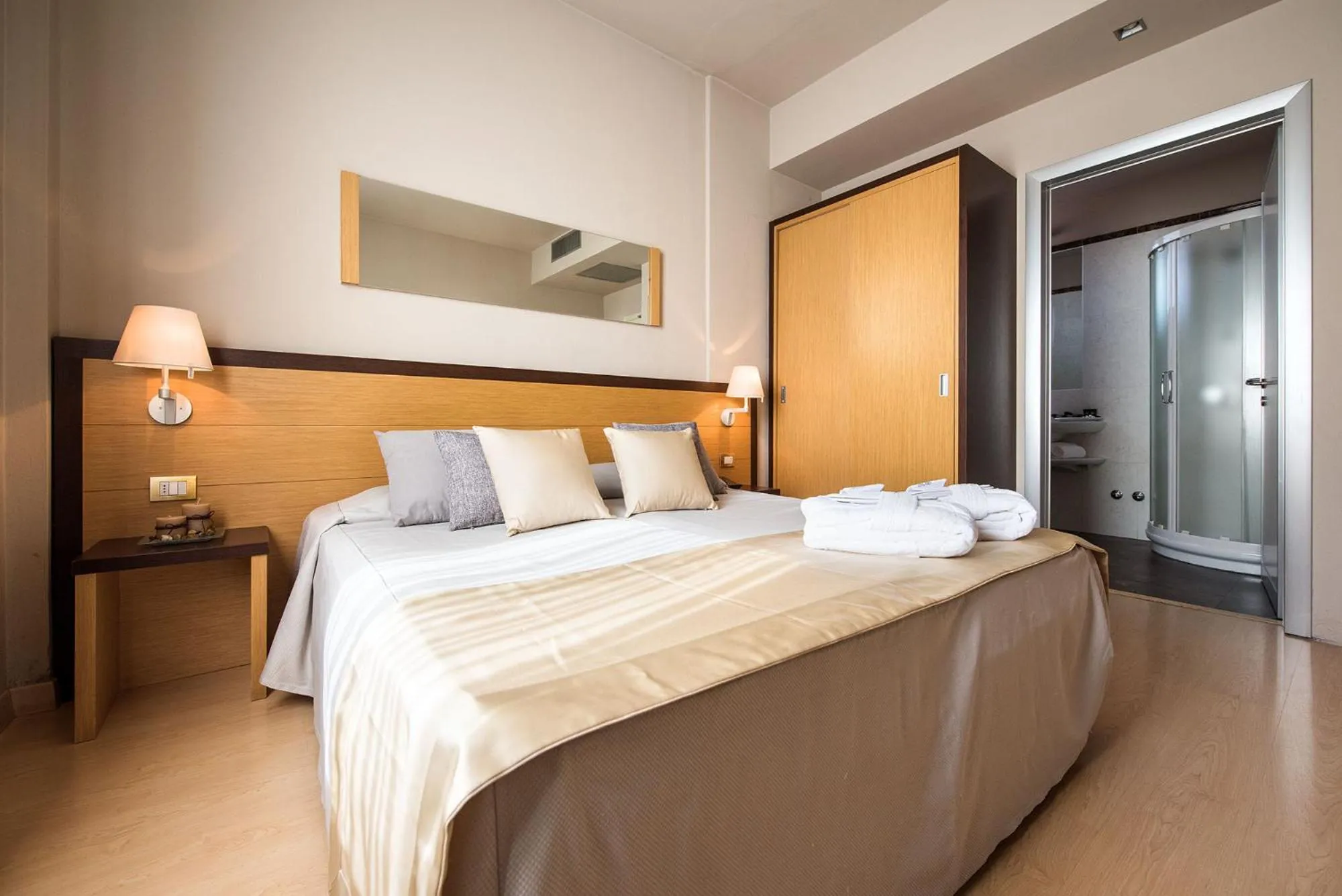 Bed in Hotel San Martino