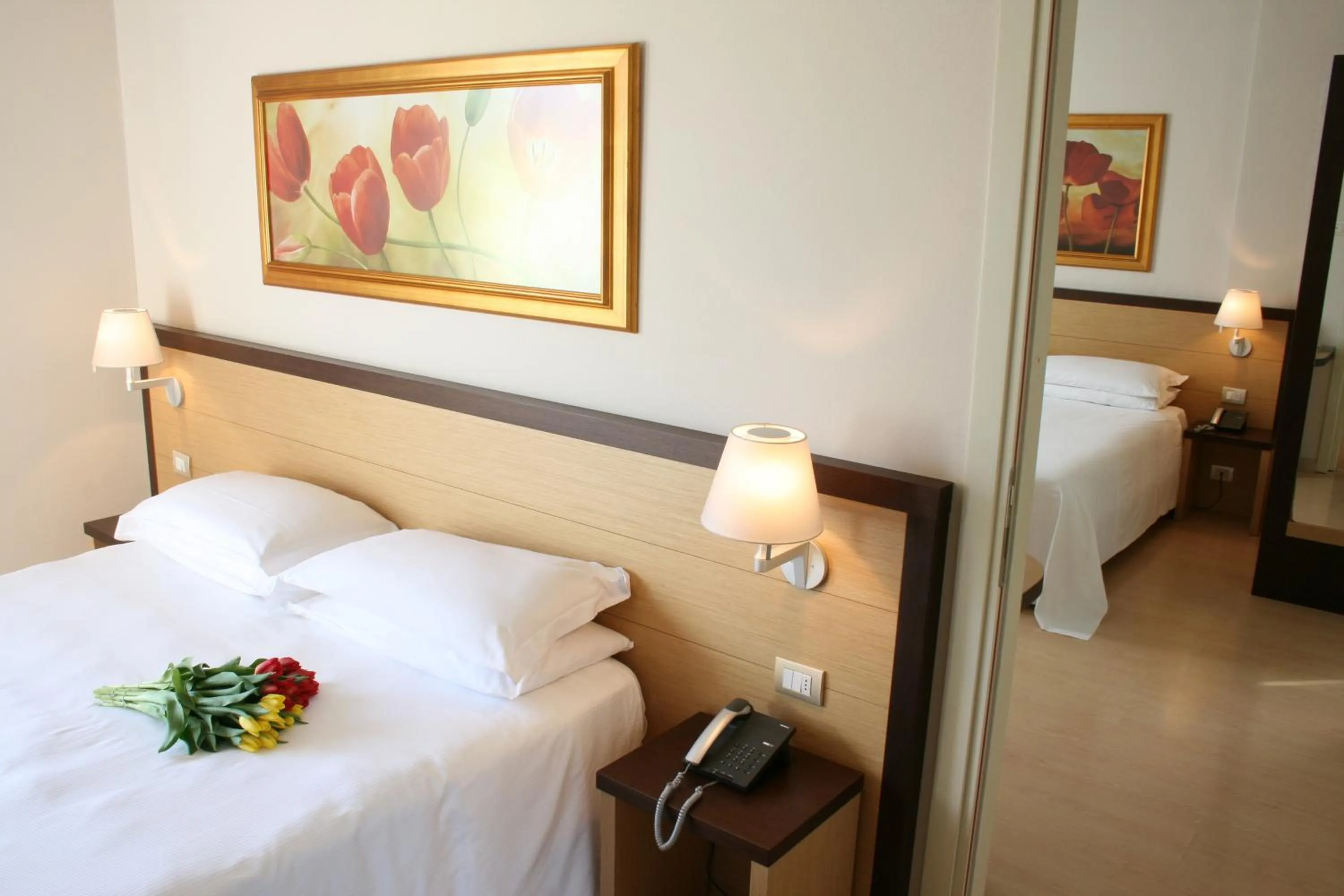 Bedroom, Bed in Hotel San Martino