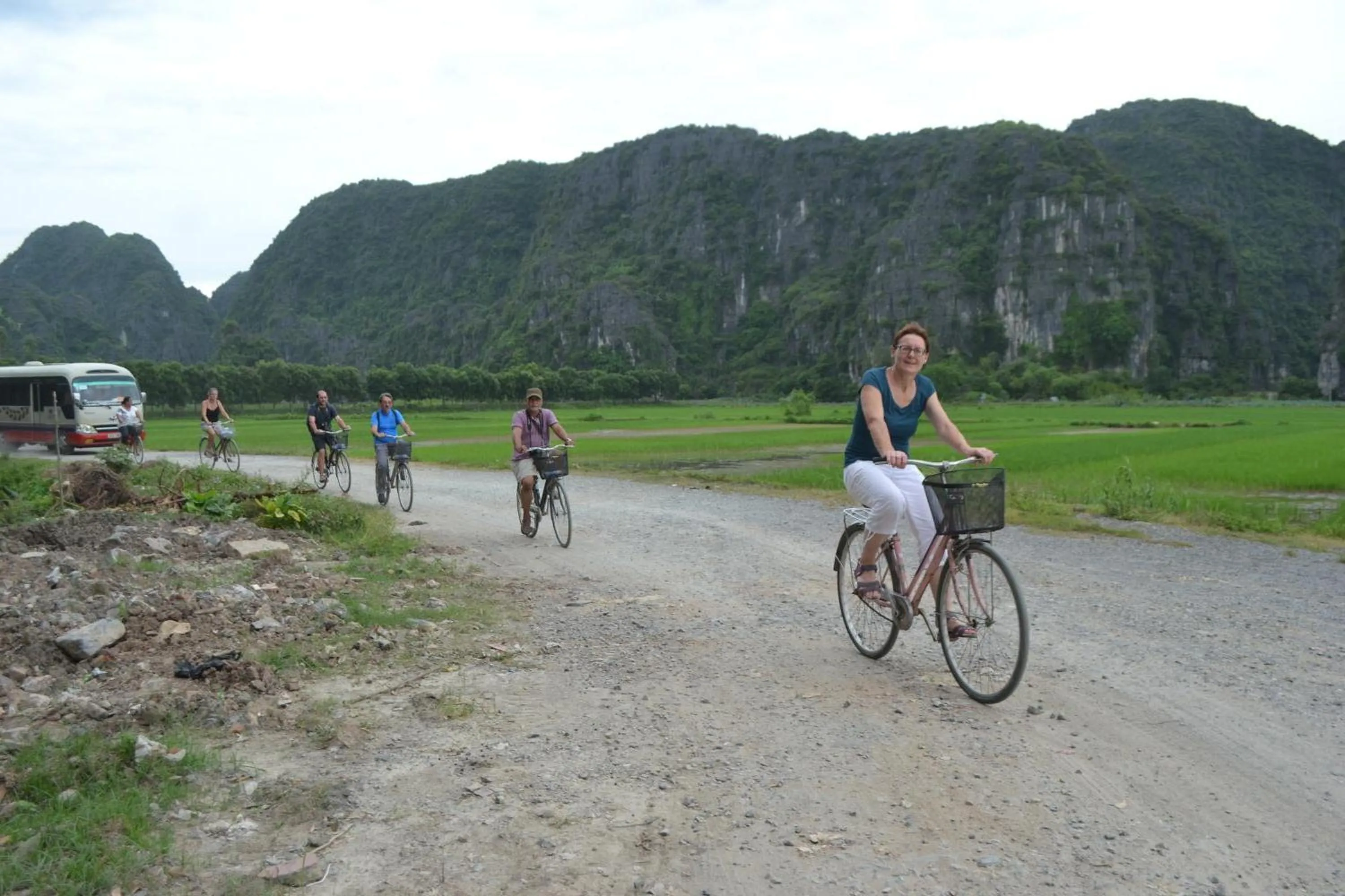 Natural landscape in Tam Coc Smile Homestay