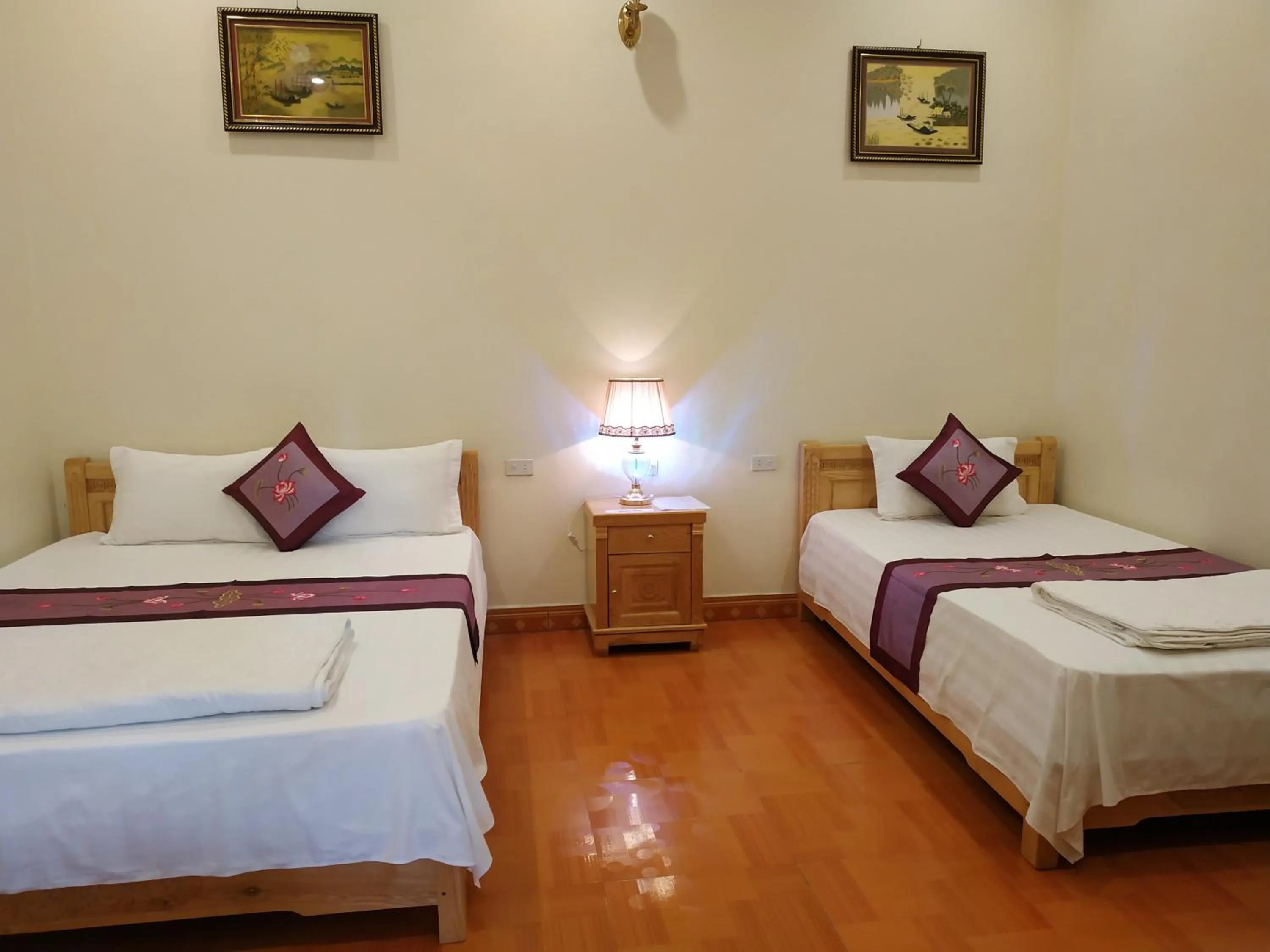 Bed in Tam Coc Smile Homestay